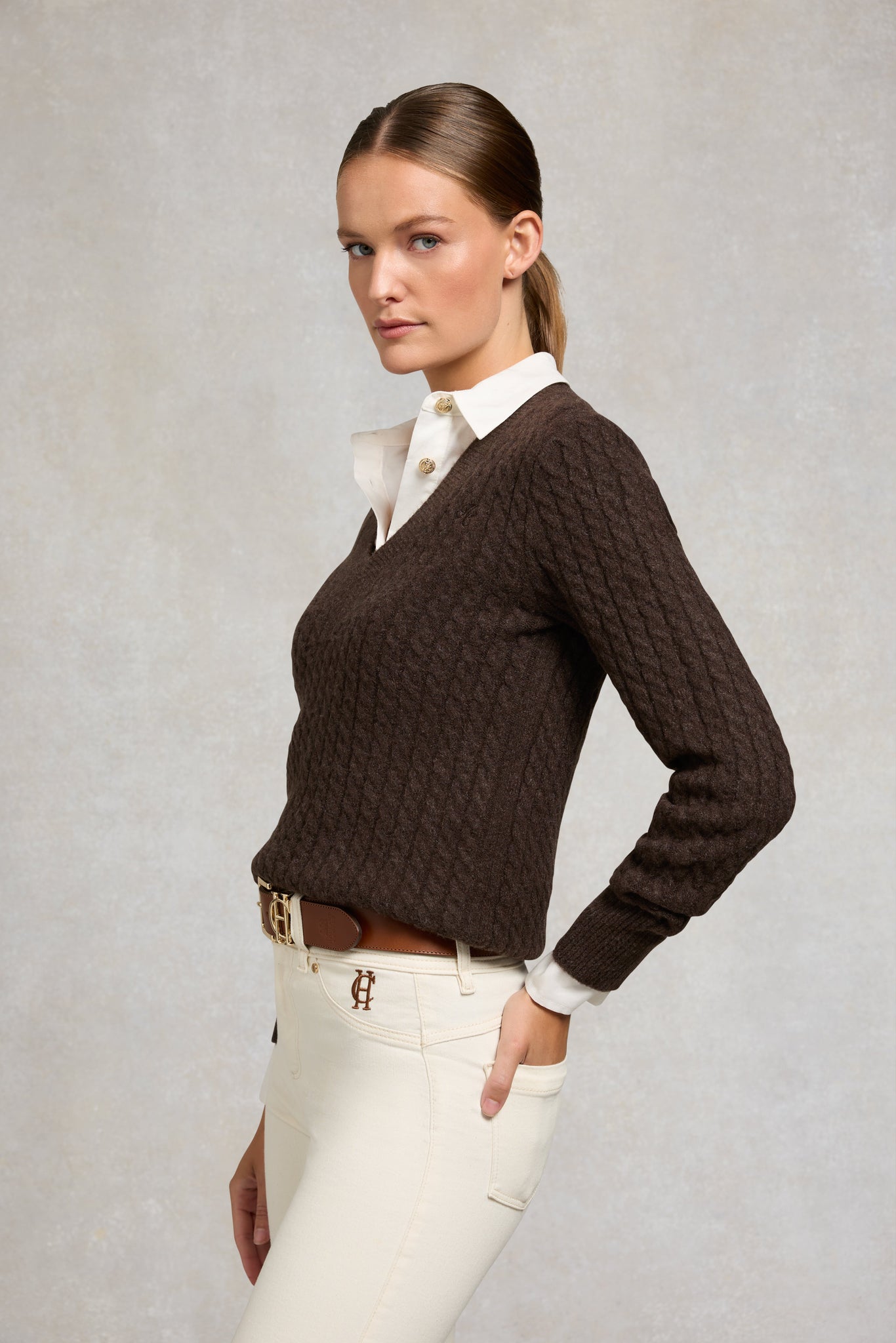 Polly Knit (Chocolate)