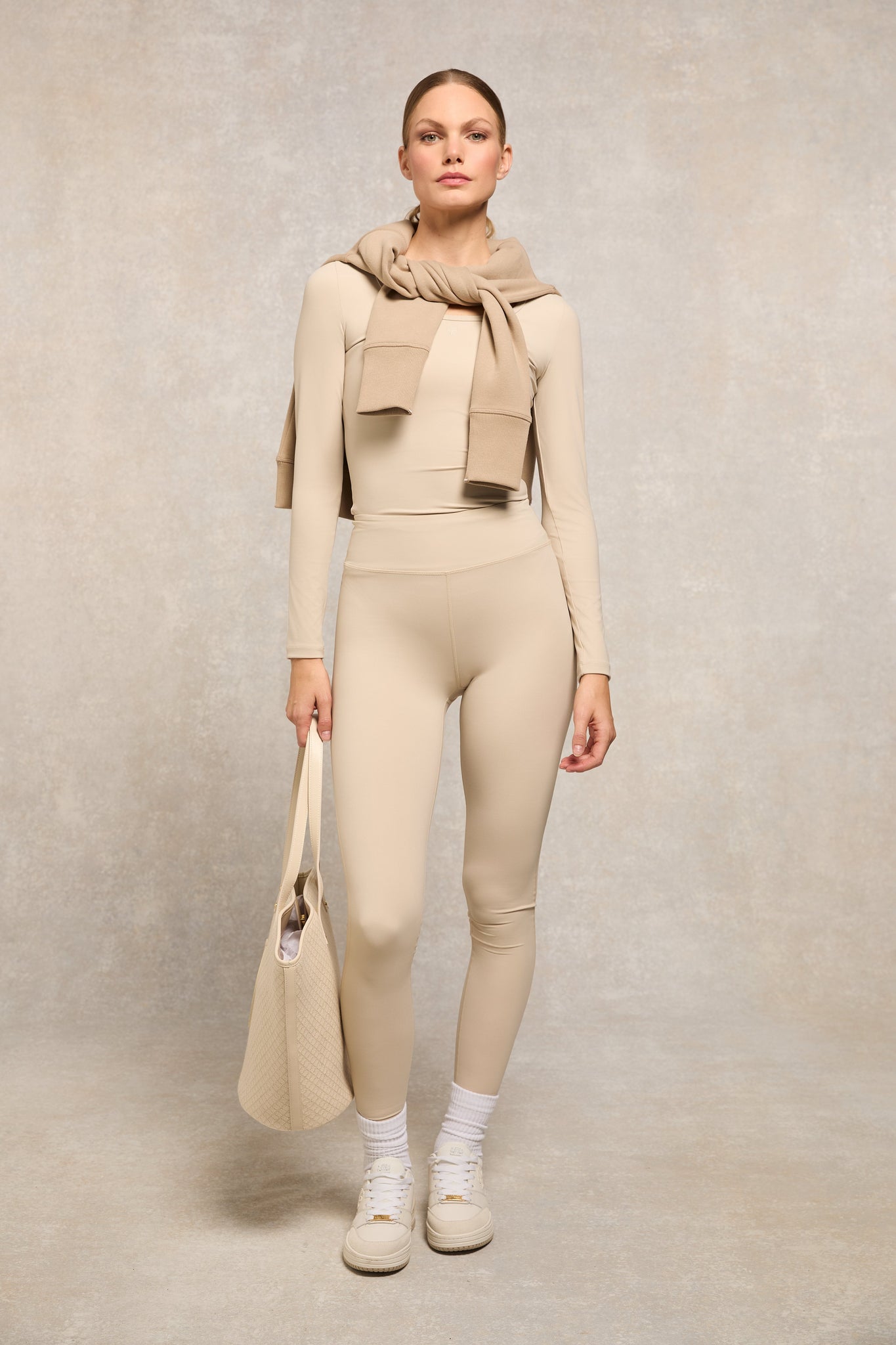 Supersoft Long Sleeve Top (Beige)