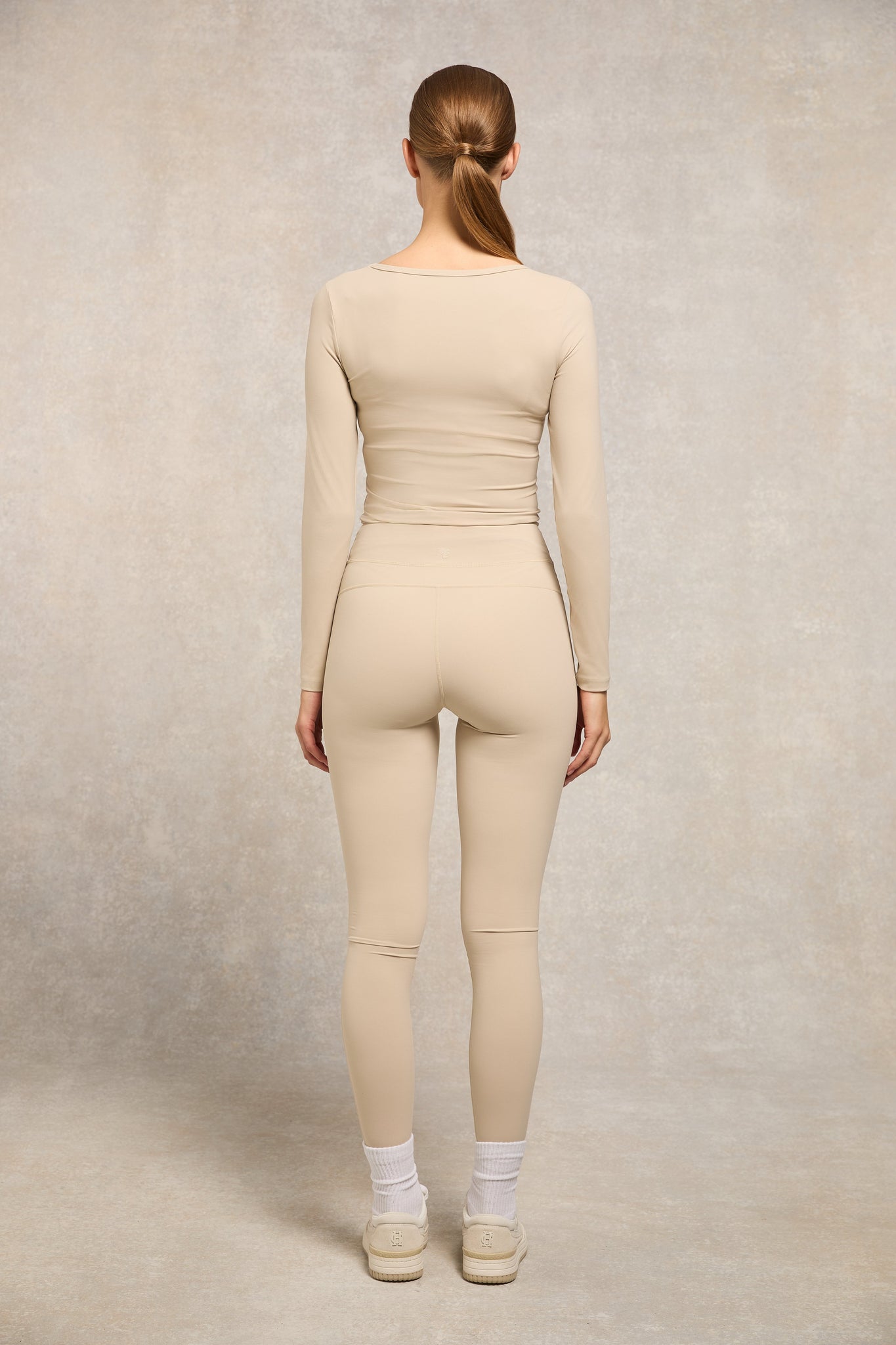 Supersoft Contour Legging (Beige)