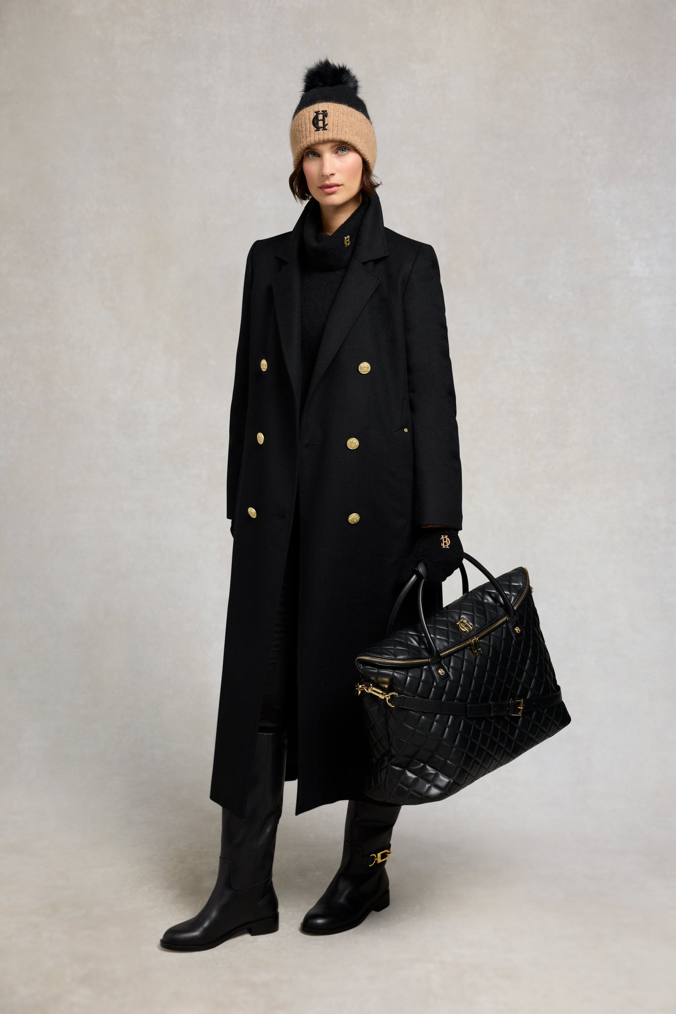 Chelsea Bobble Hat (Black)