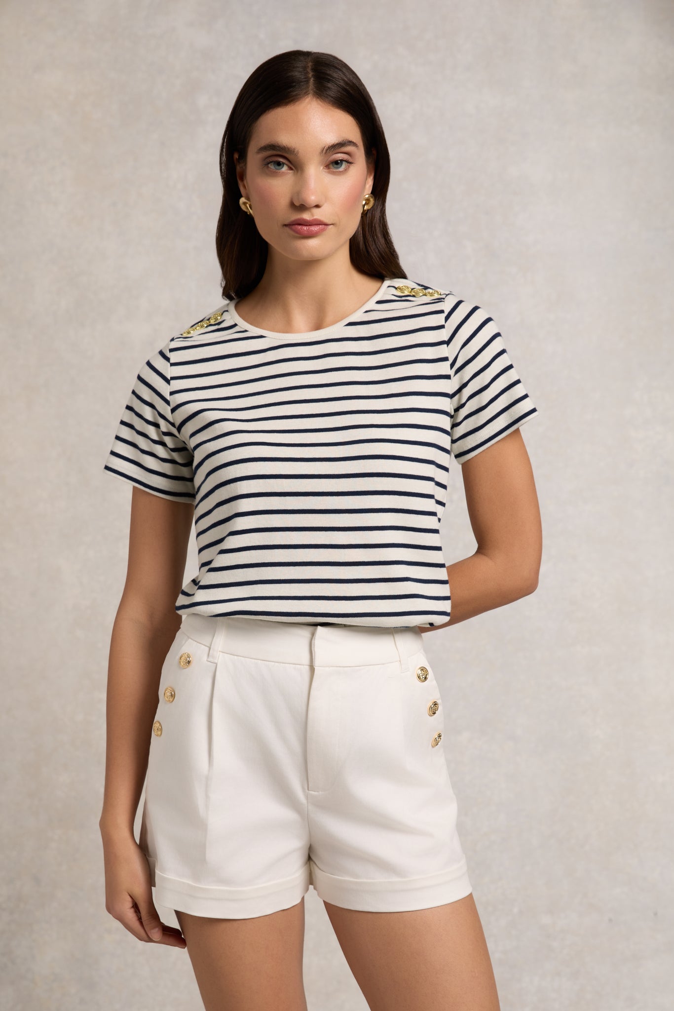 Amoria Tailored Short (White)