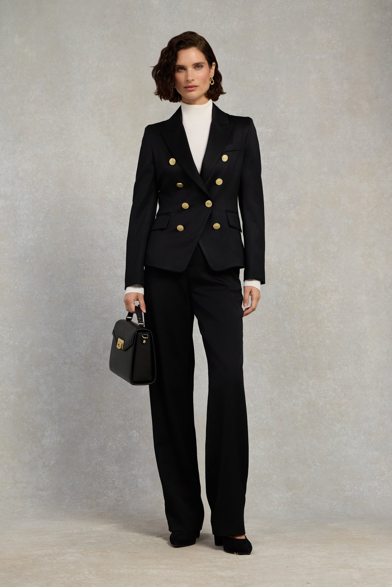 Knightsbridge Blazer (Black Barathea)