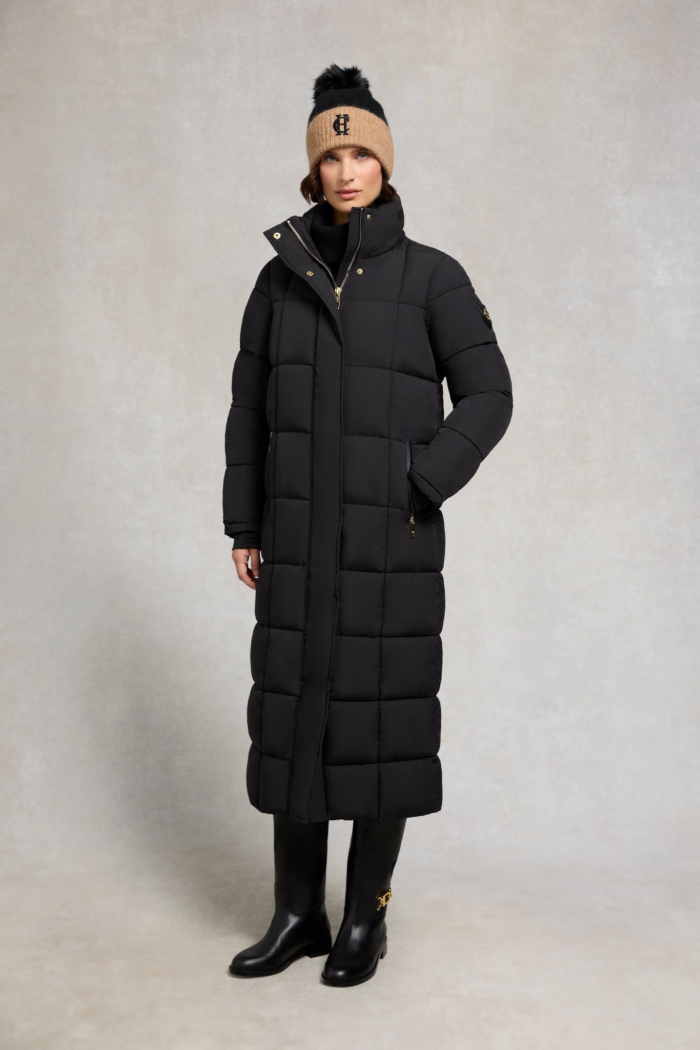 Carrington Longline Coat (Black)