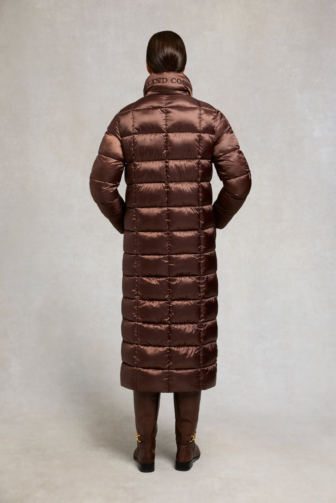 Carrington Longline Coat (Walnut)