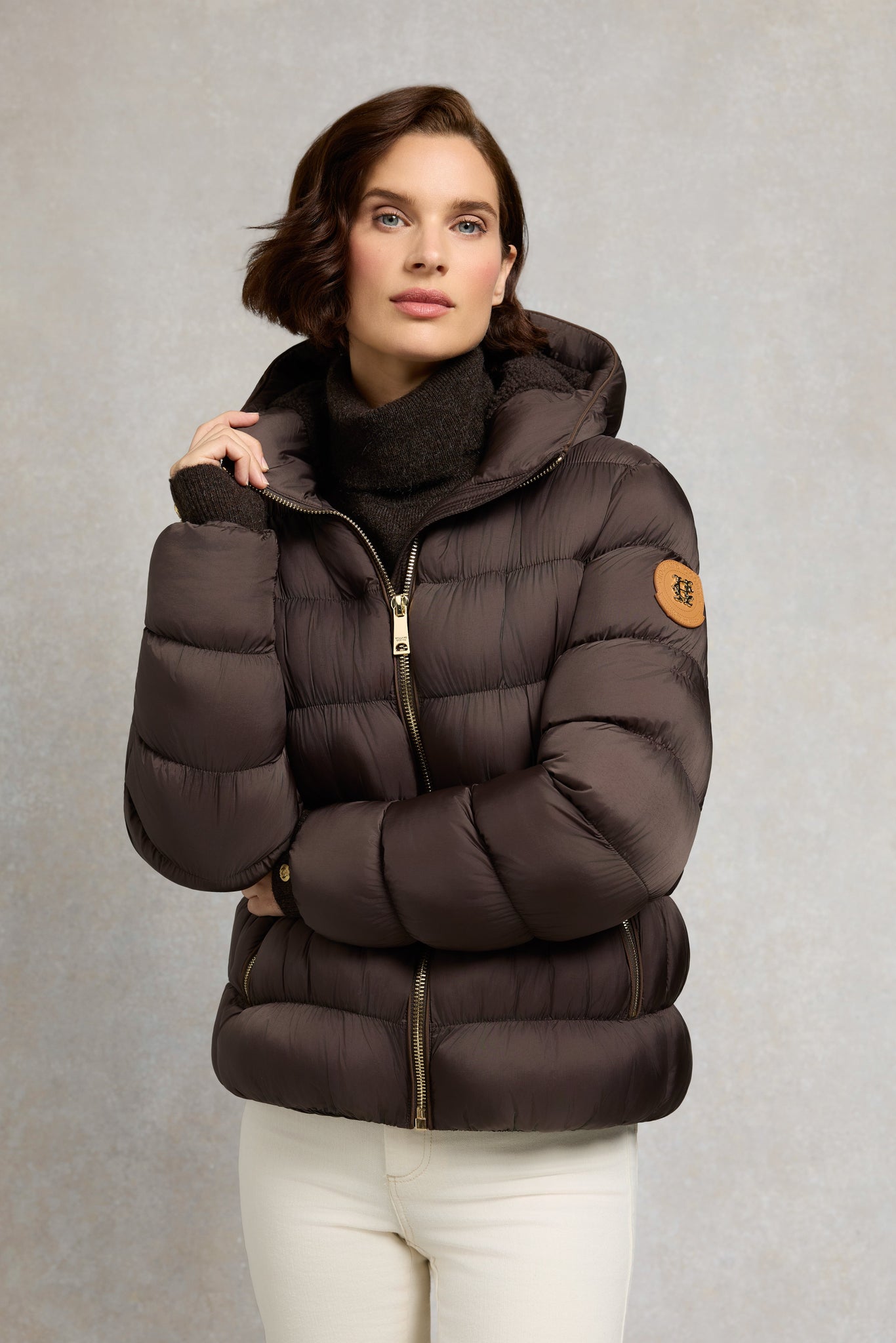 Harrow Padded Jacket (Chocolate)