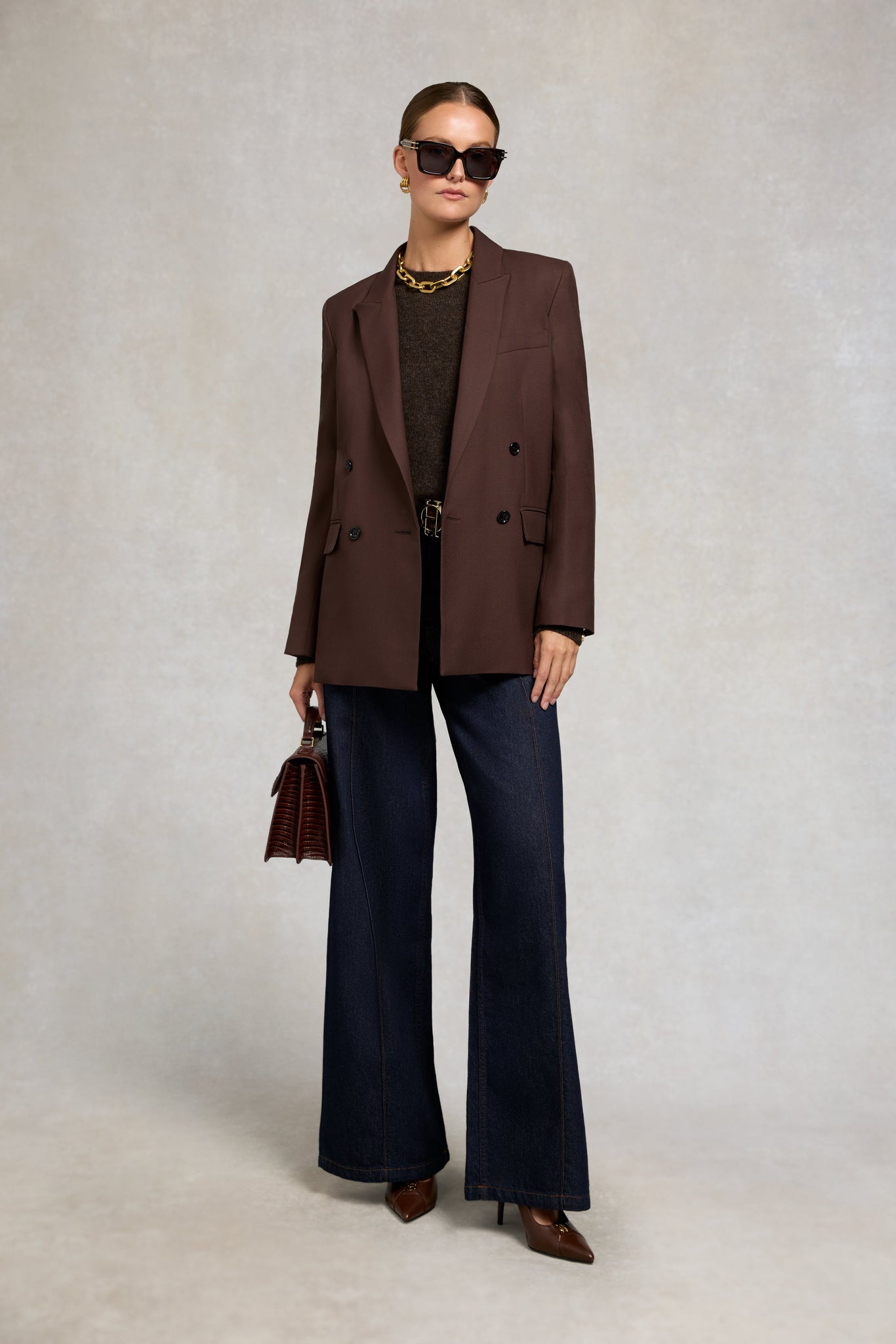 Cambridge Bag (Chestnut Lizard)