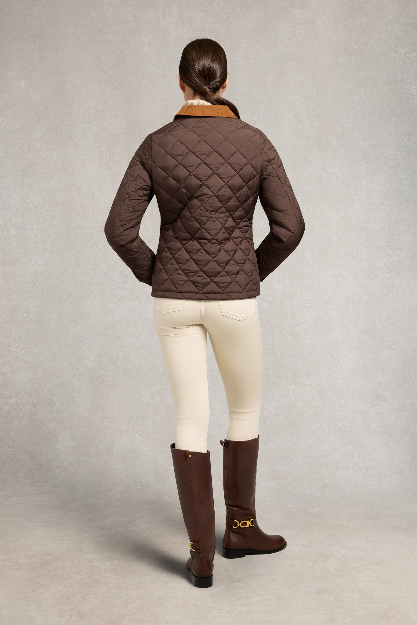 Hastings Quilted Jacket (Chocolate)