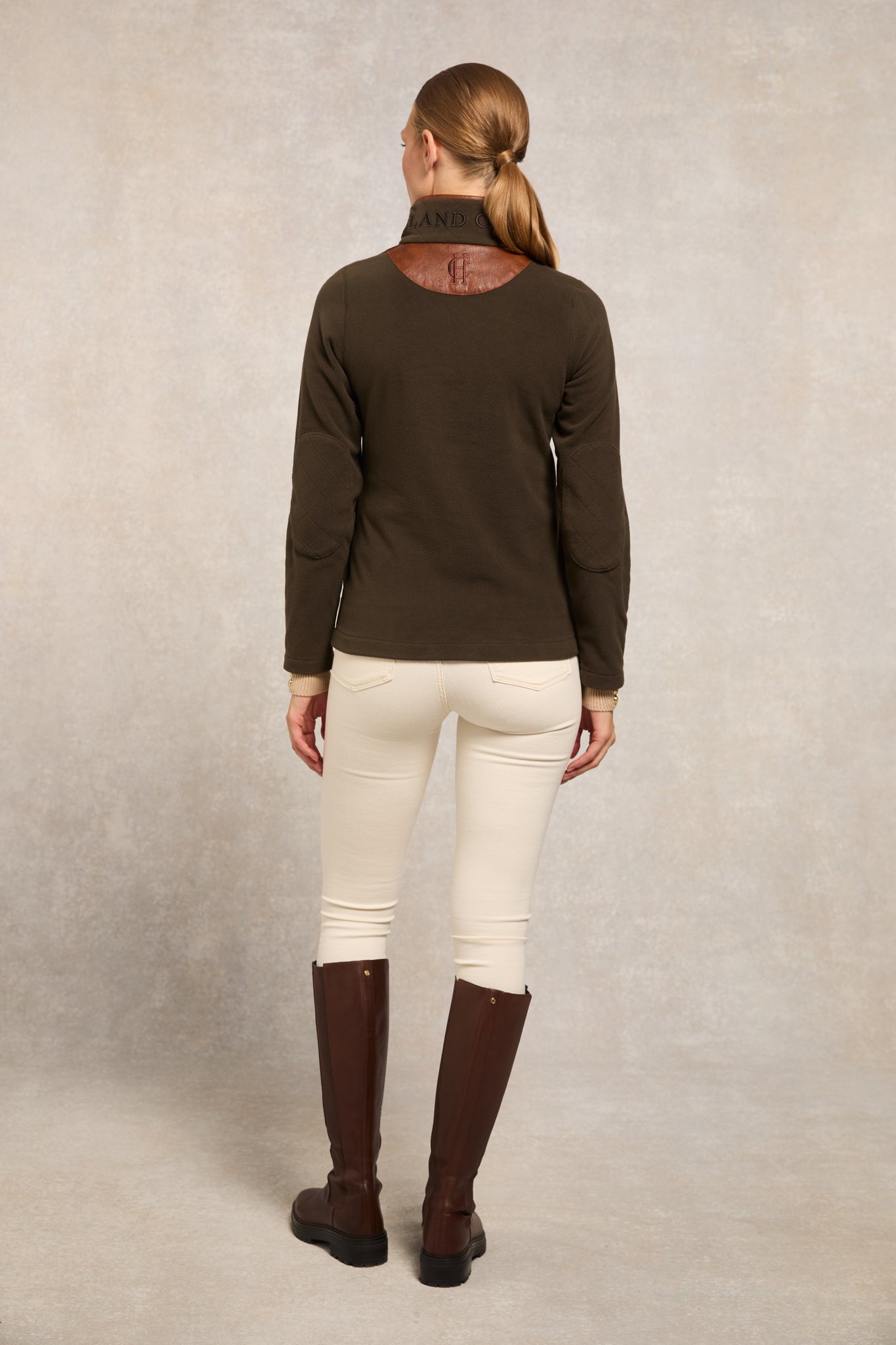 Country Fleece Quarter Zip (Khaki)
