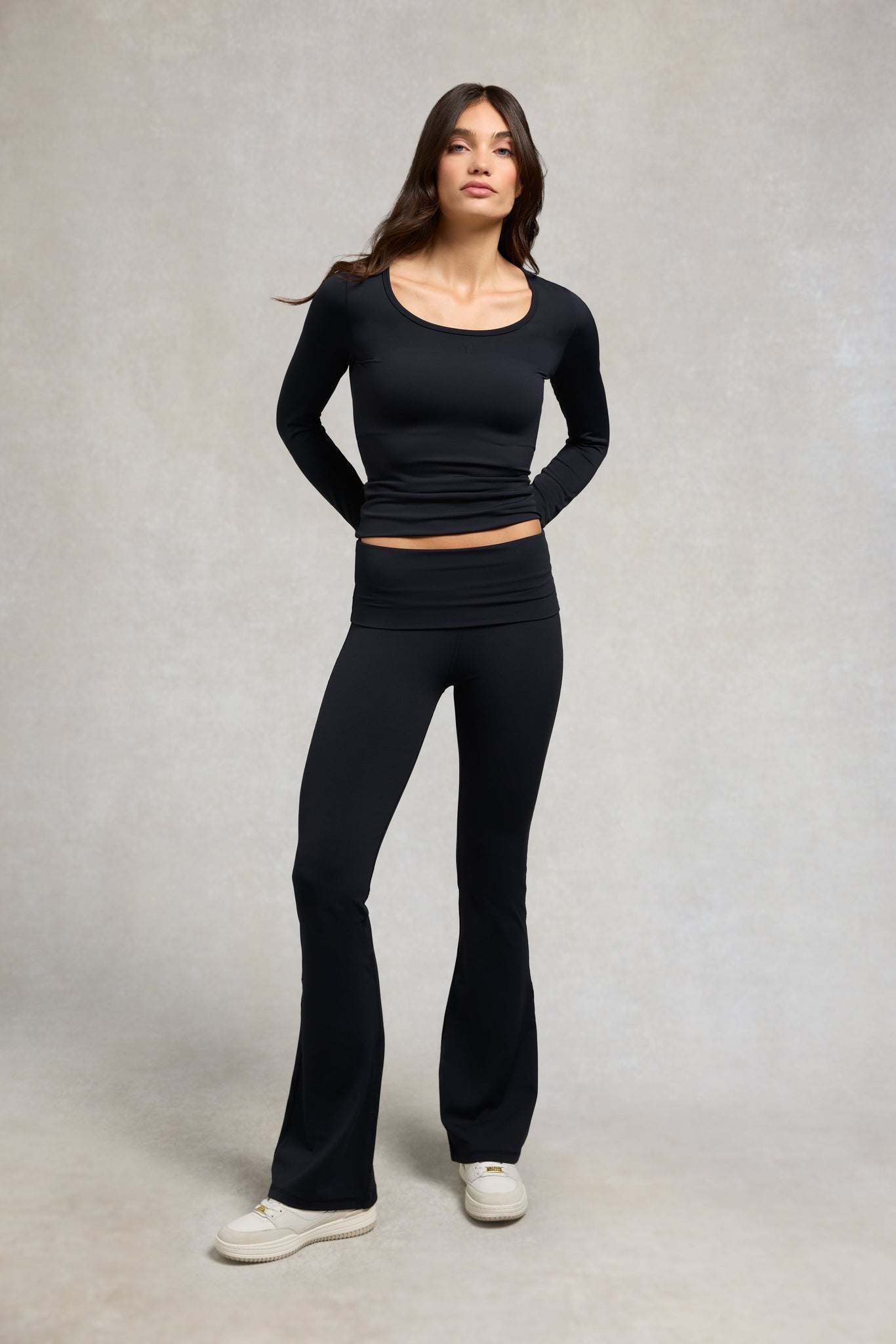 Supersoft Flared Pant (Black)