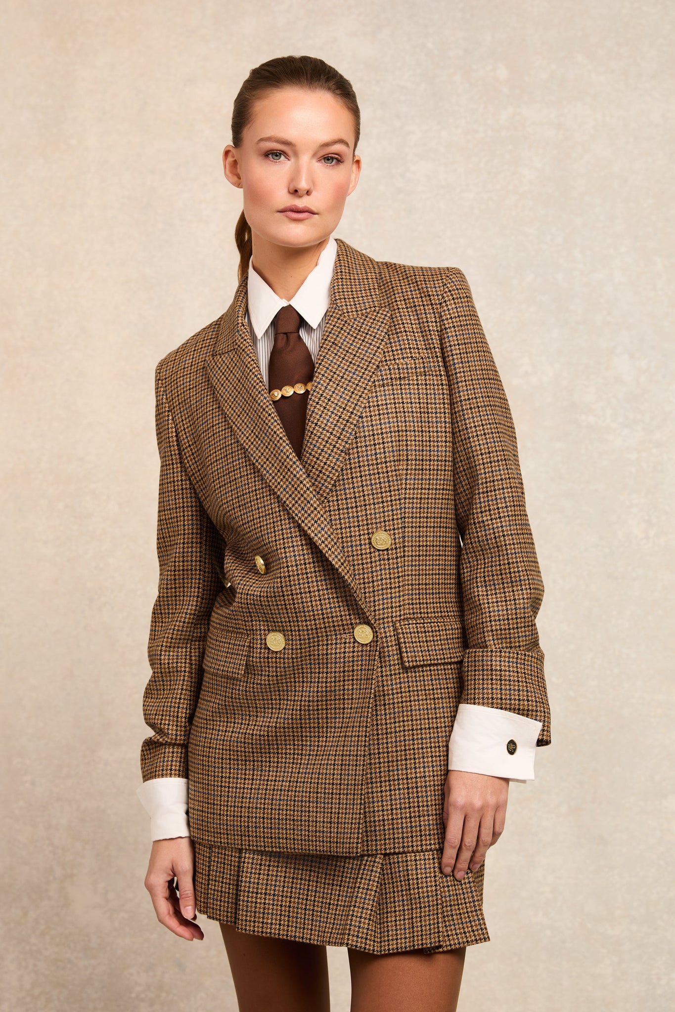 Belgravia Blazer (Abbot Check Tweed)