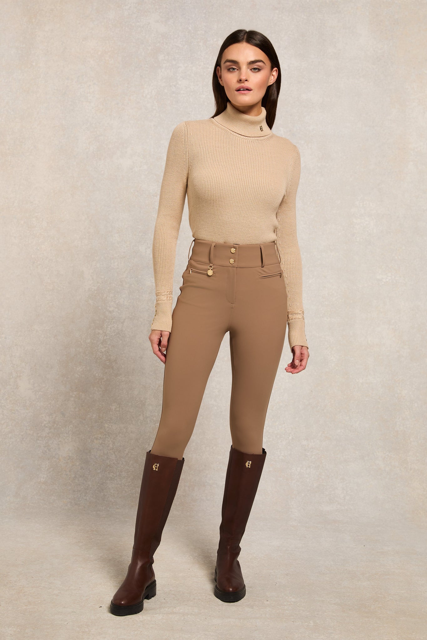 Contour Trouser (Taupe)