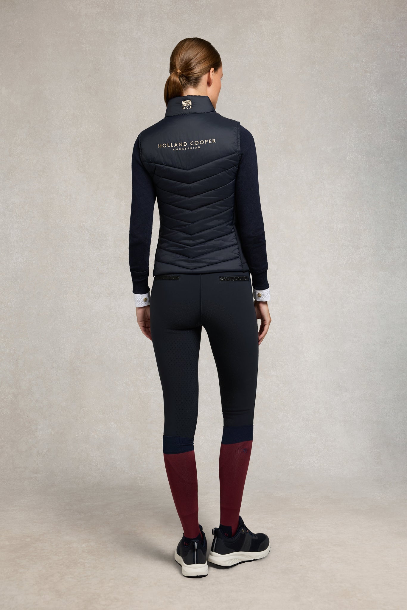 Hybrid Equestrian Gilet (Ink Navy)