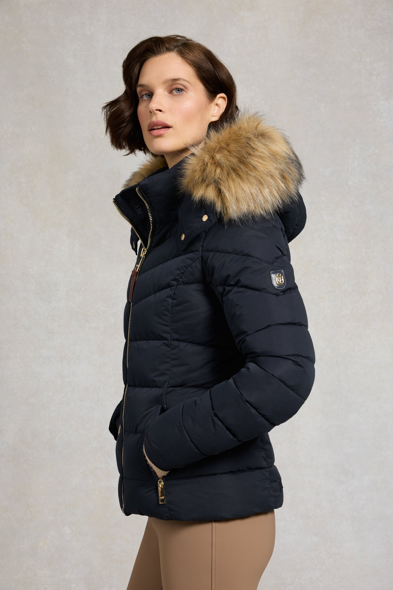 Whistler Puffer Jacket (Ink Navy Natural)
