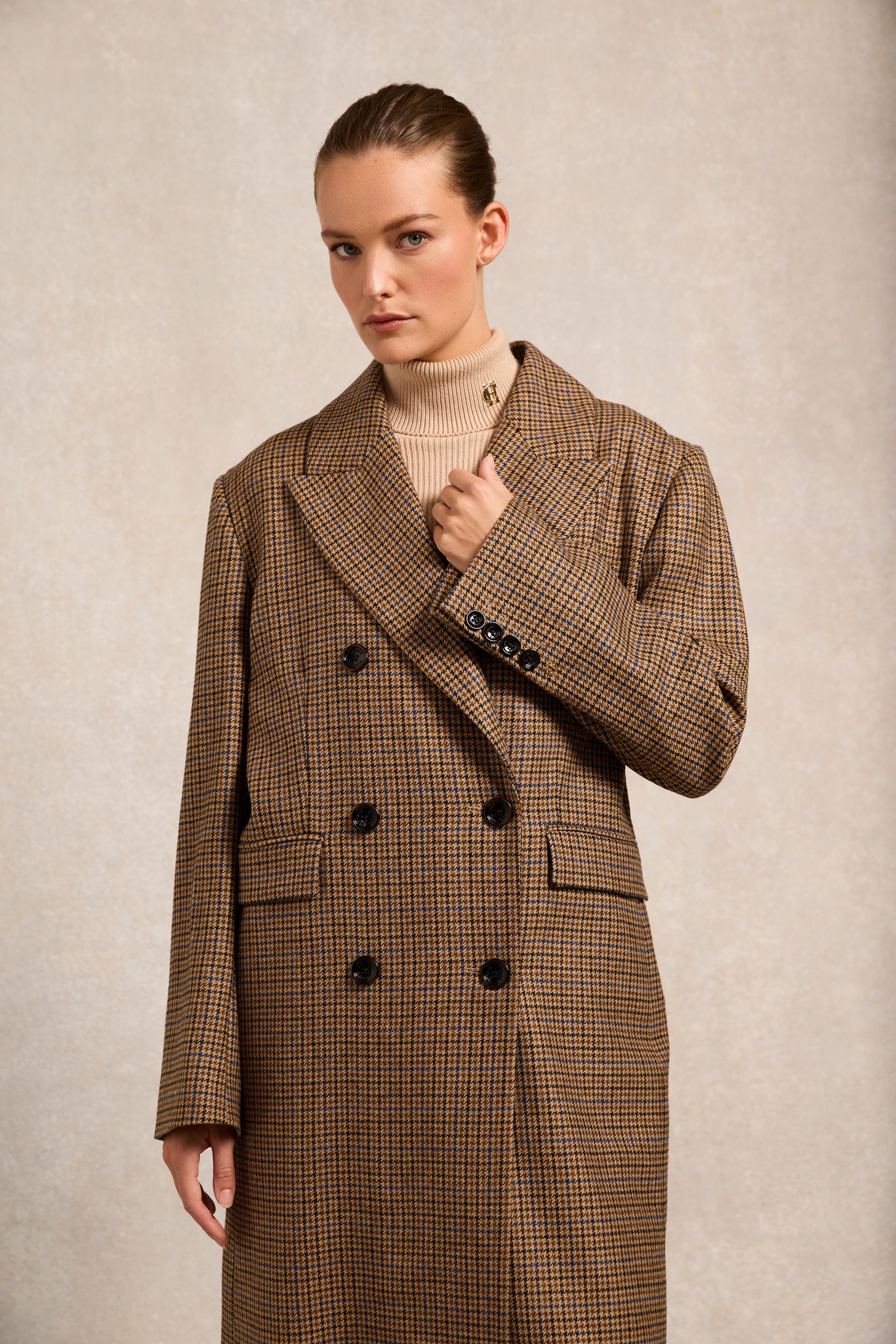 Belgravia Overcoat (Abbot Check Tweed)