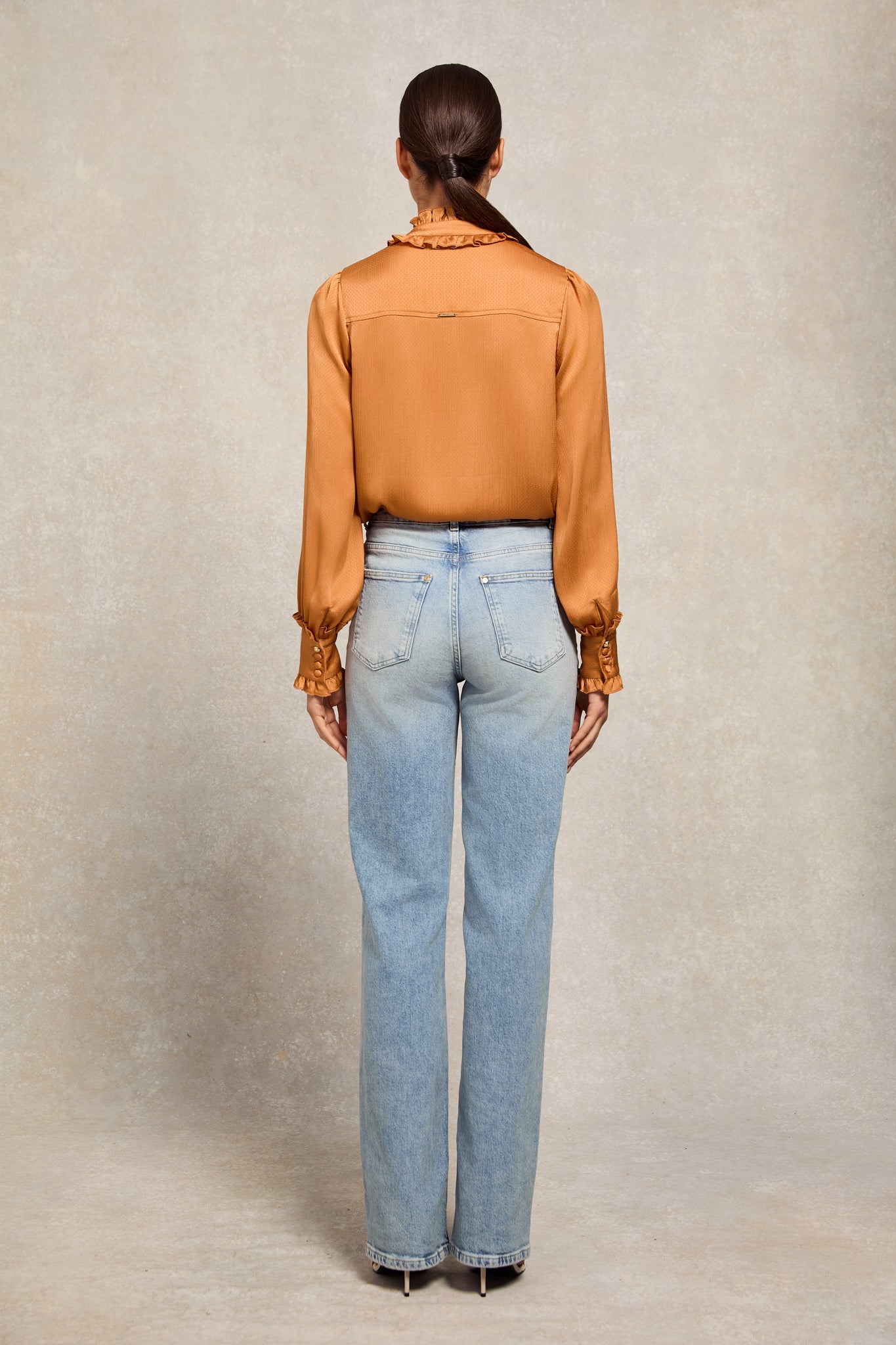 Ruby Ruffle Shirt (Sienna)