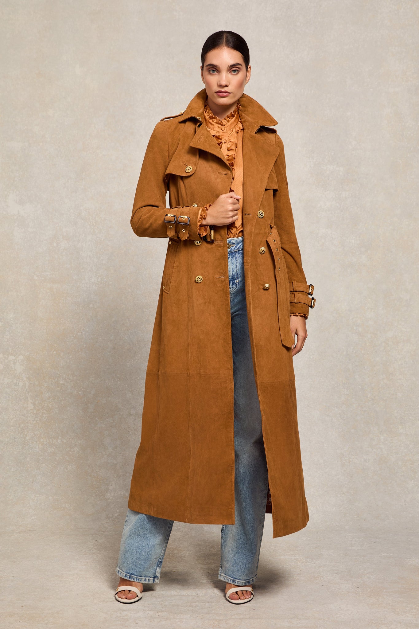 Ruby Ruffle Shirt (Sienna)