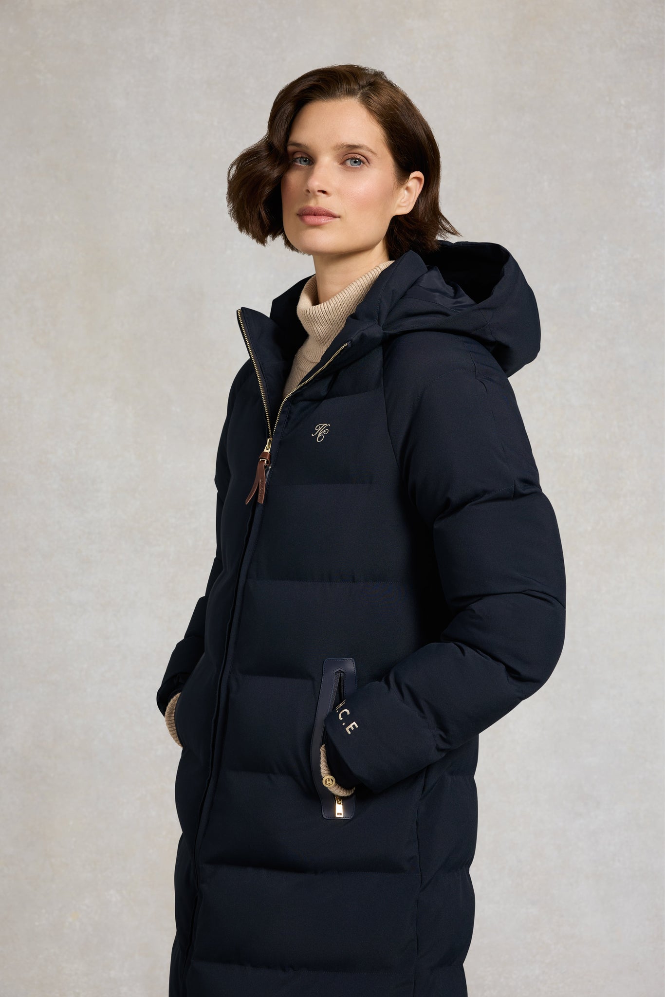Chiltern Longline Yard Coat (Ink Navy)