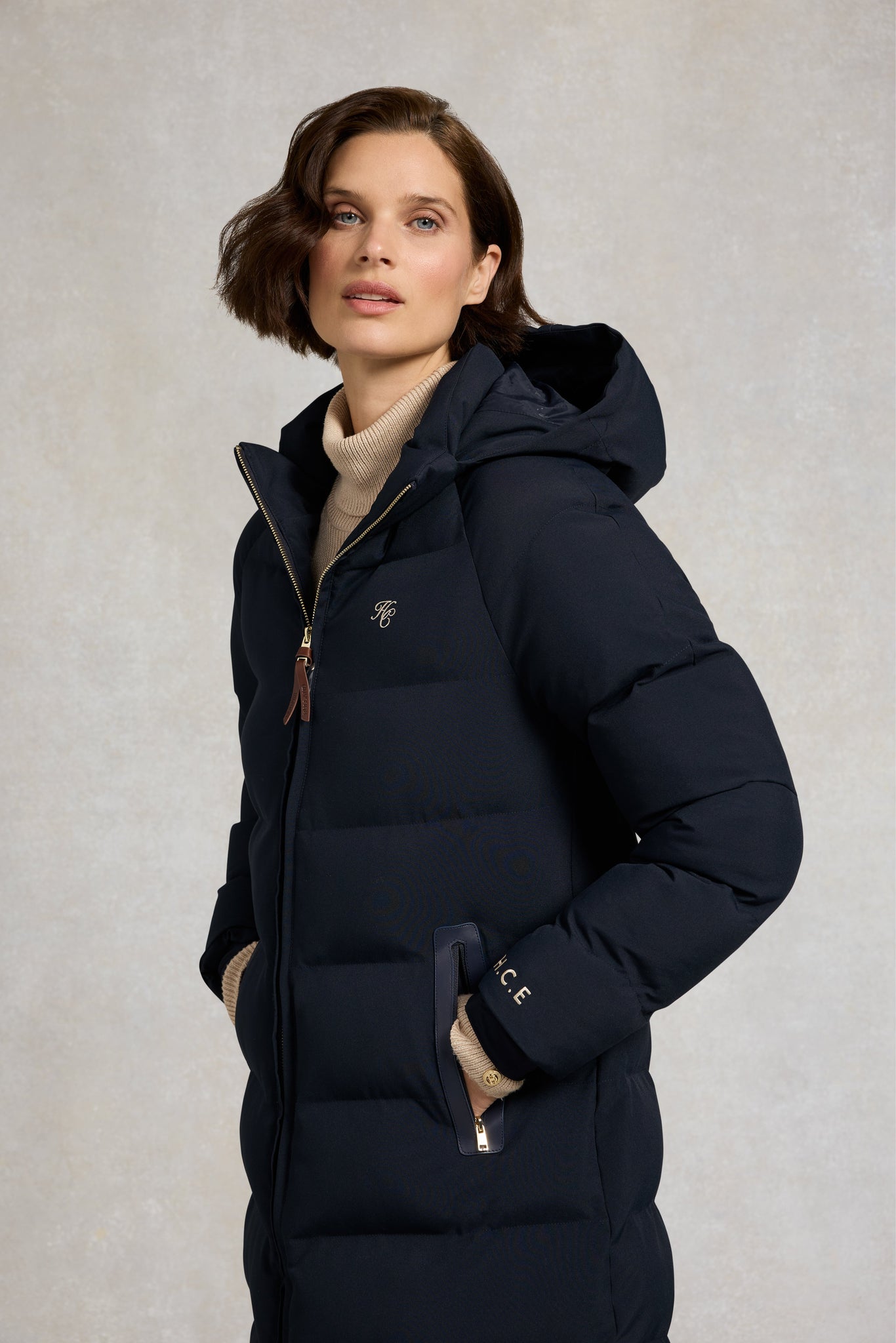 Chiltern Longline Yard Coat (Ink Navy)