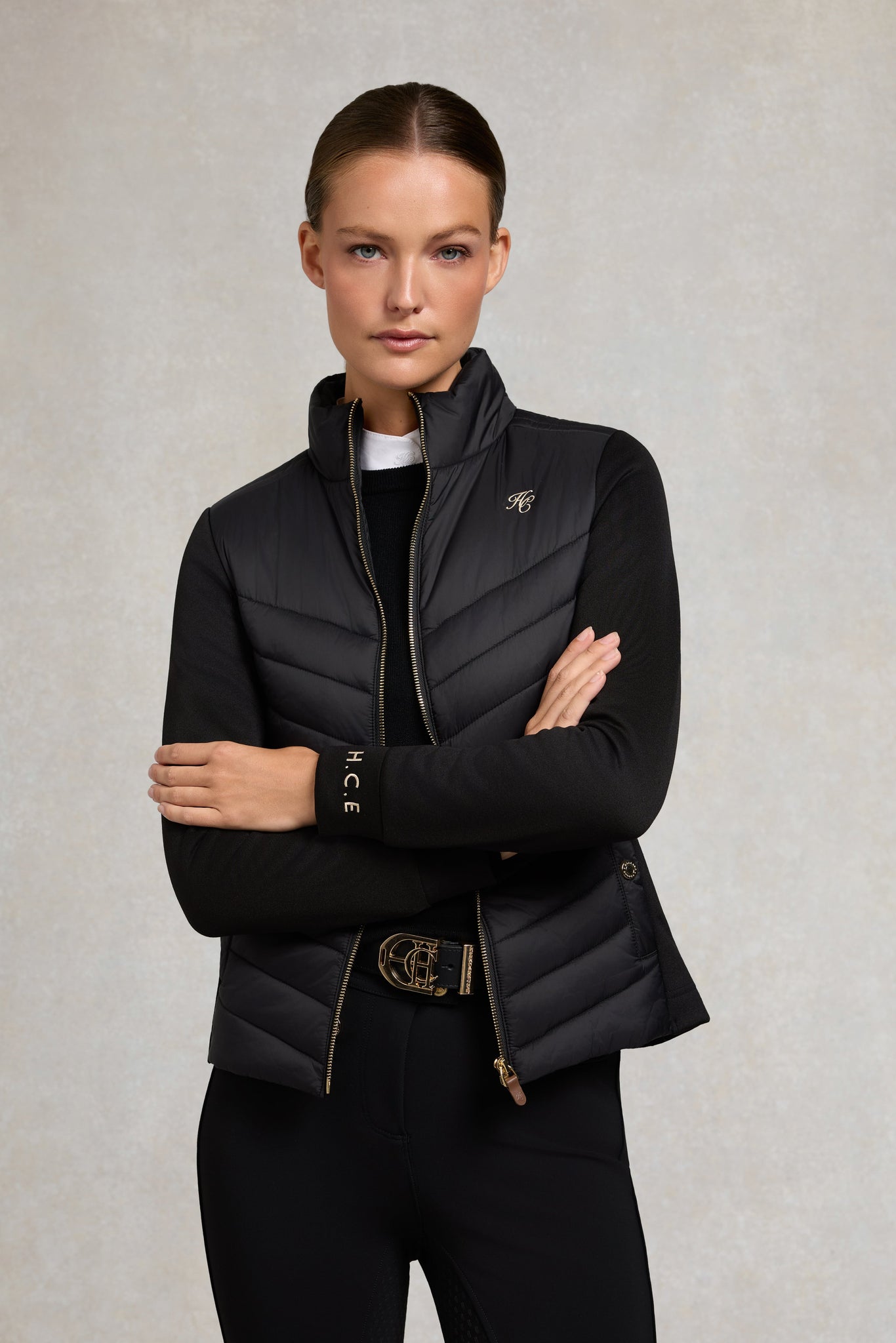 Hybrid Equestrian Jacket (Black)