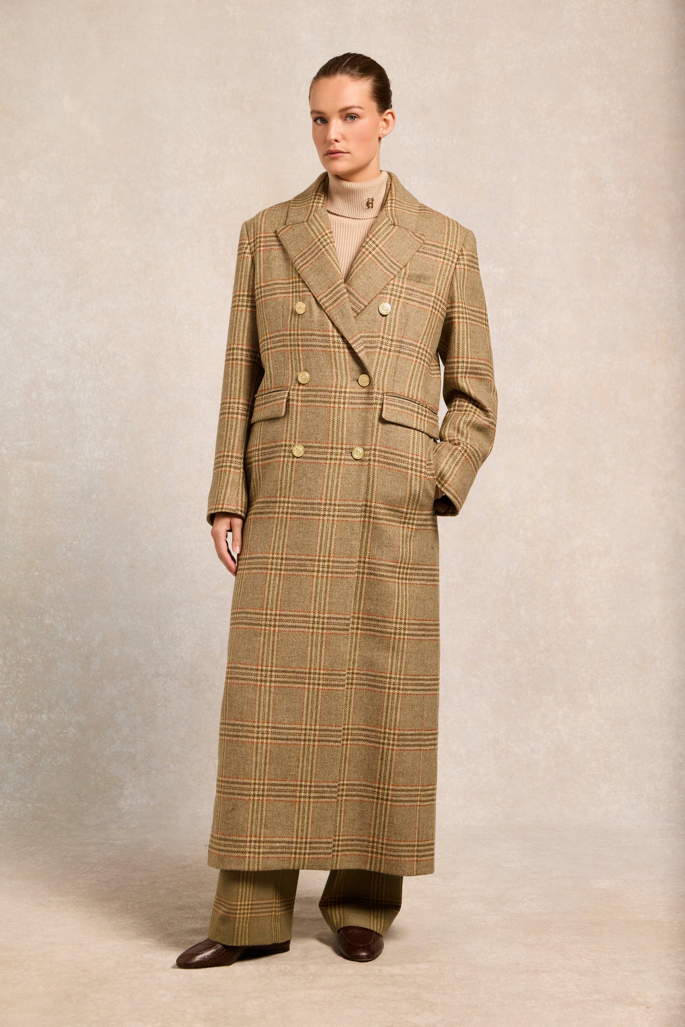 Belgravia Overcoat (Heritage Sparkle Tweed)