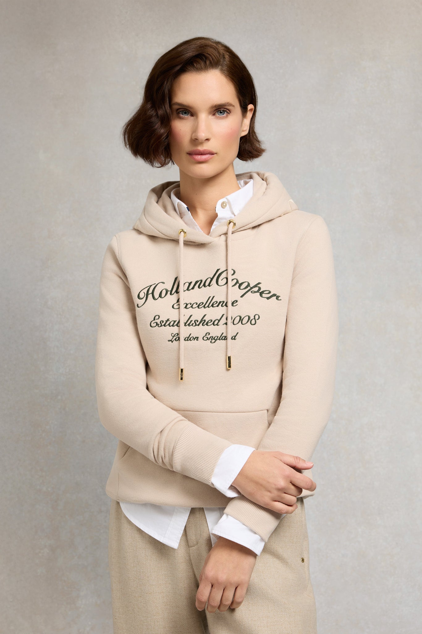 Ivy League Hoodie (Stone)