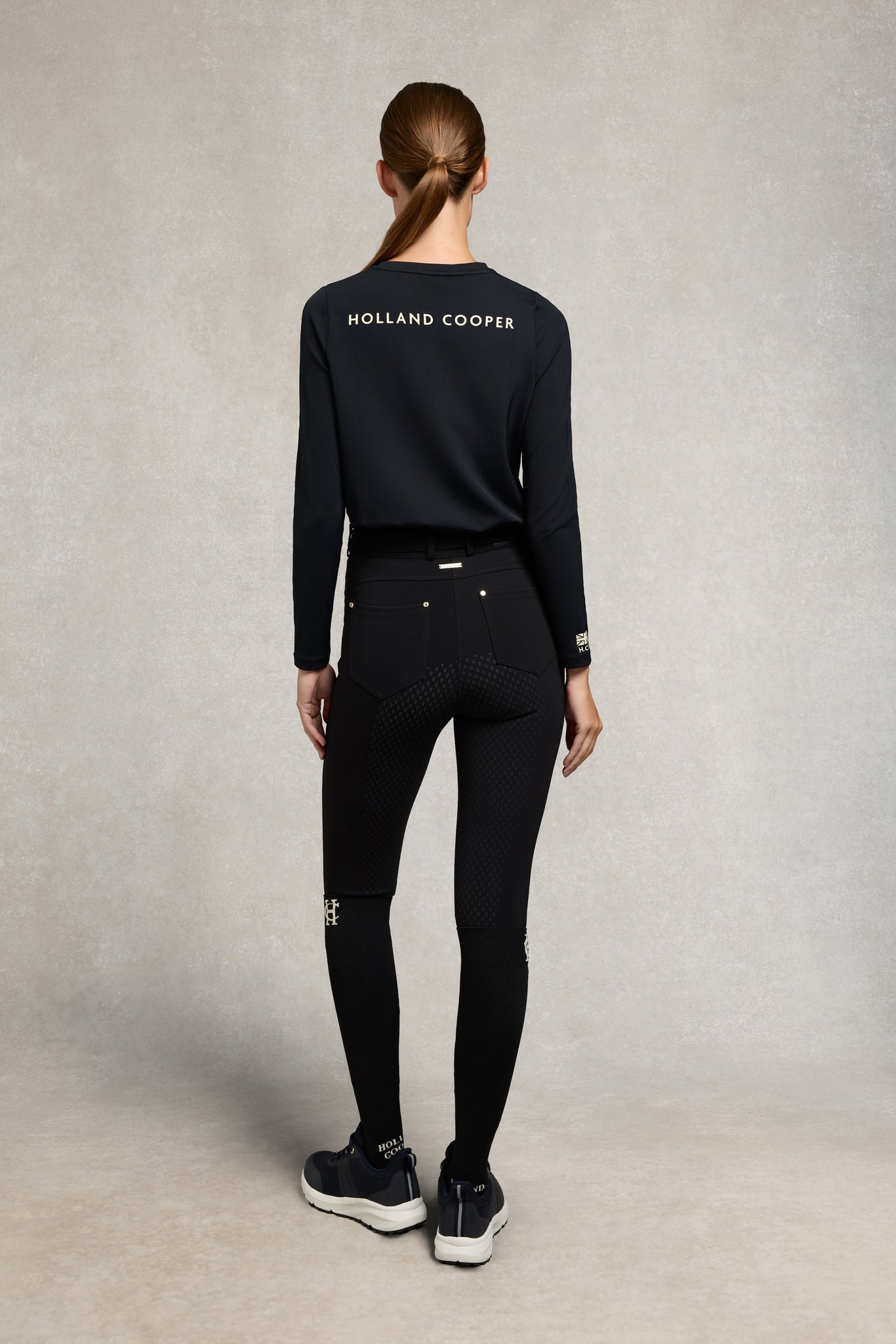 Chiltern Crew Neck Top (Black)