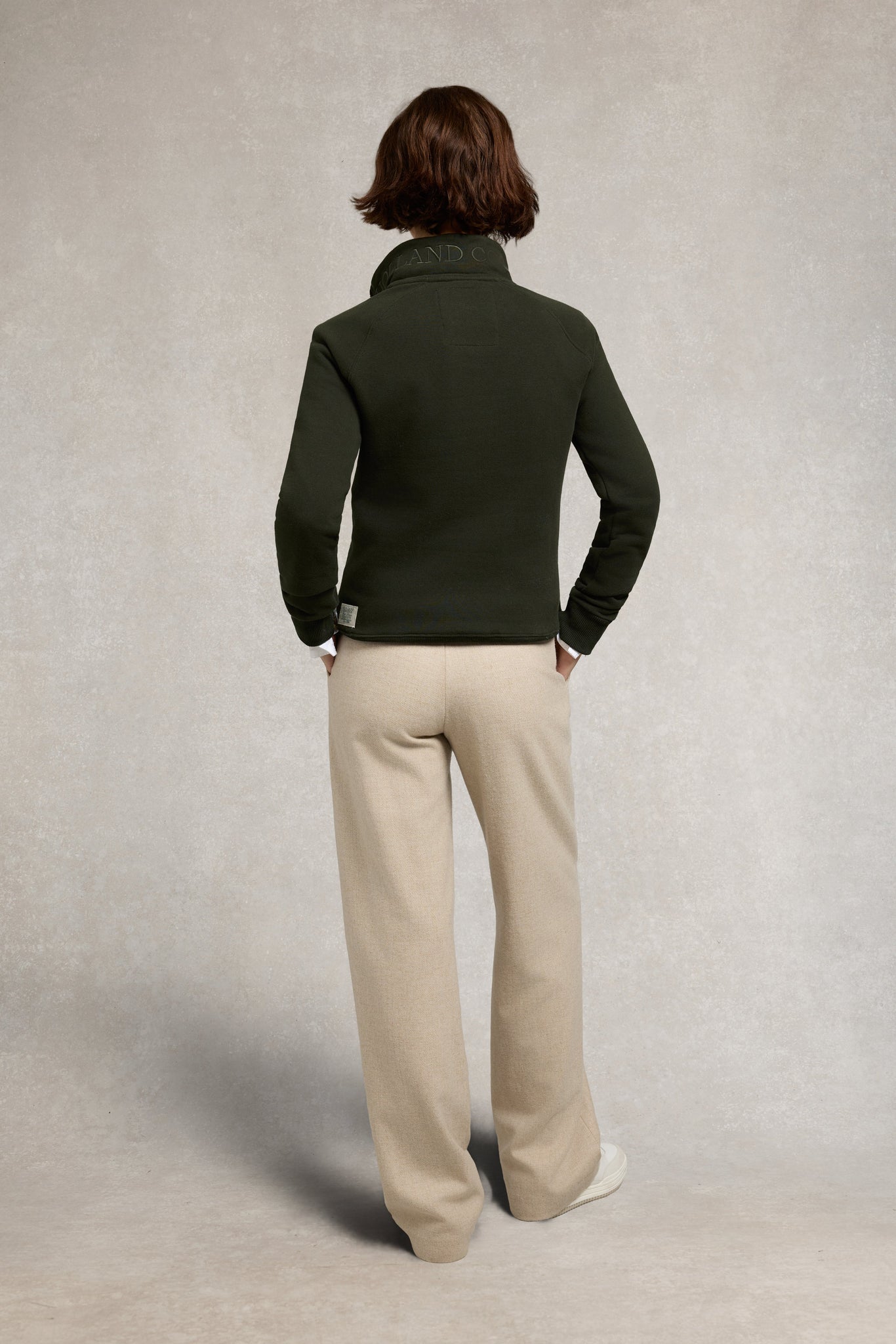 Sporting Goods Zip Henley (Racing Green)