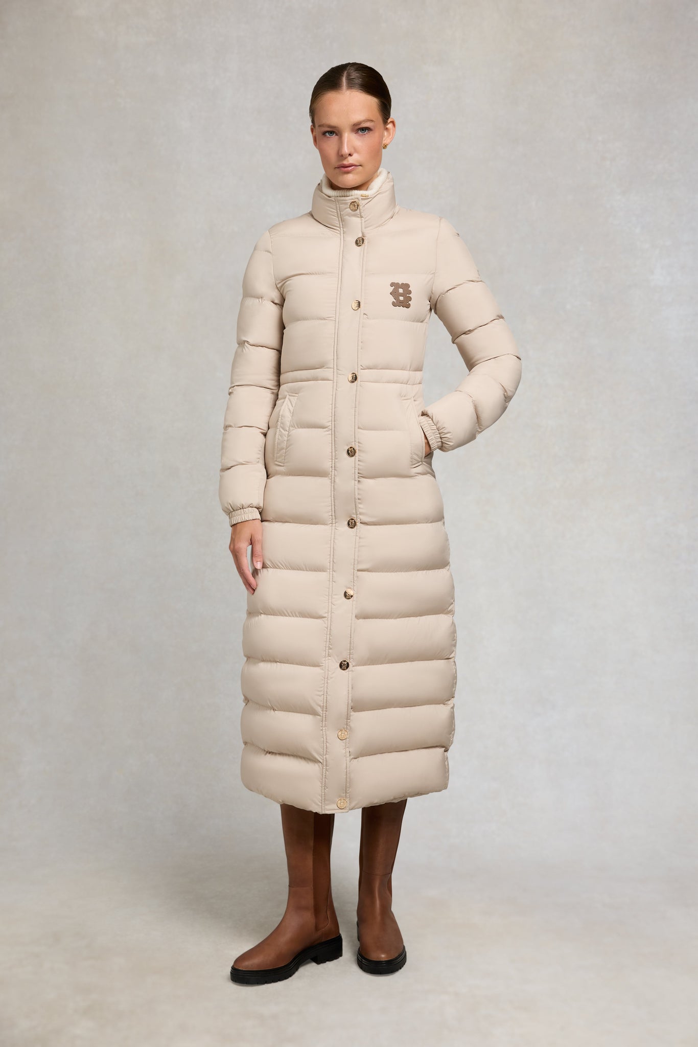 Milton Longline Coat (Putty)