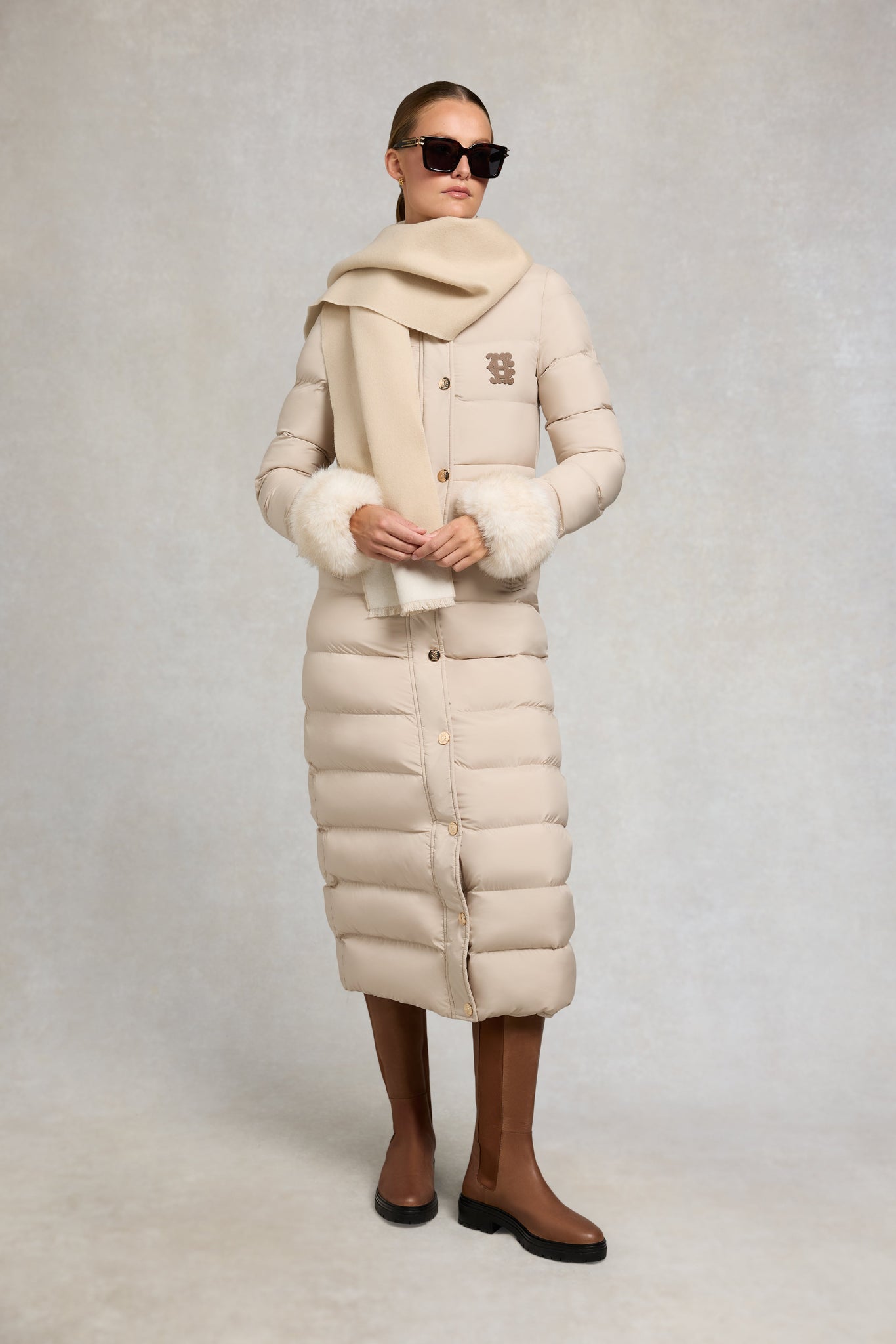 Milton Longline Coat (Putty)