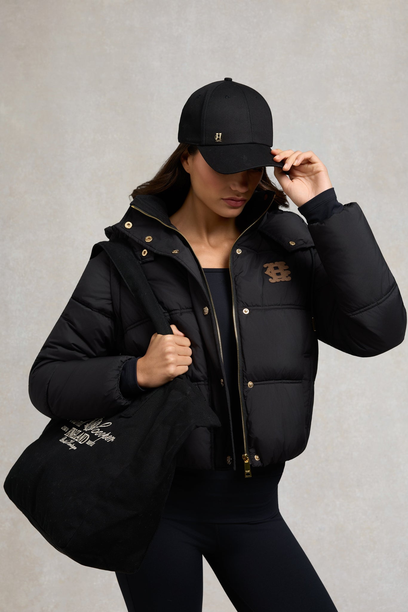 Premium Logo Cap (Black)