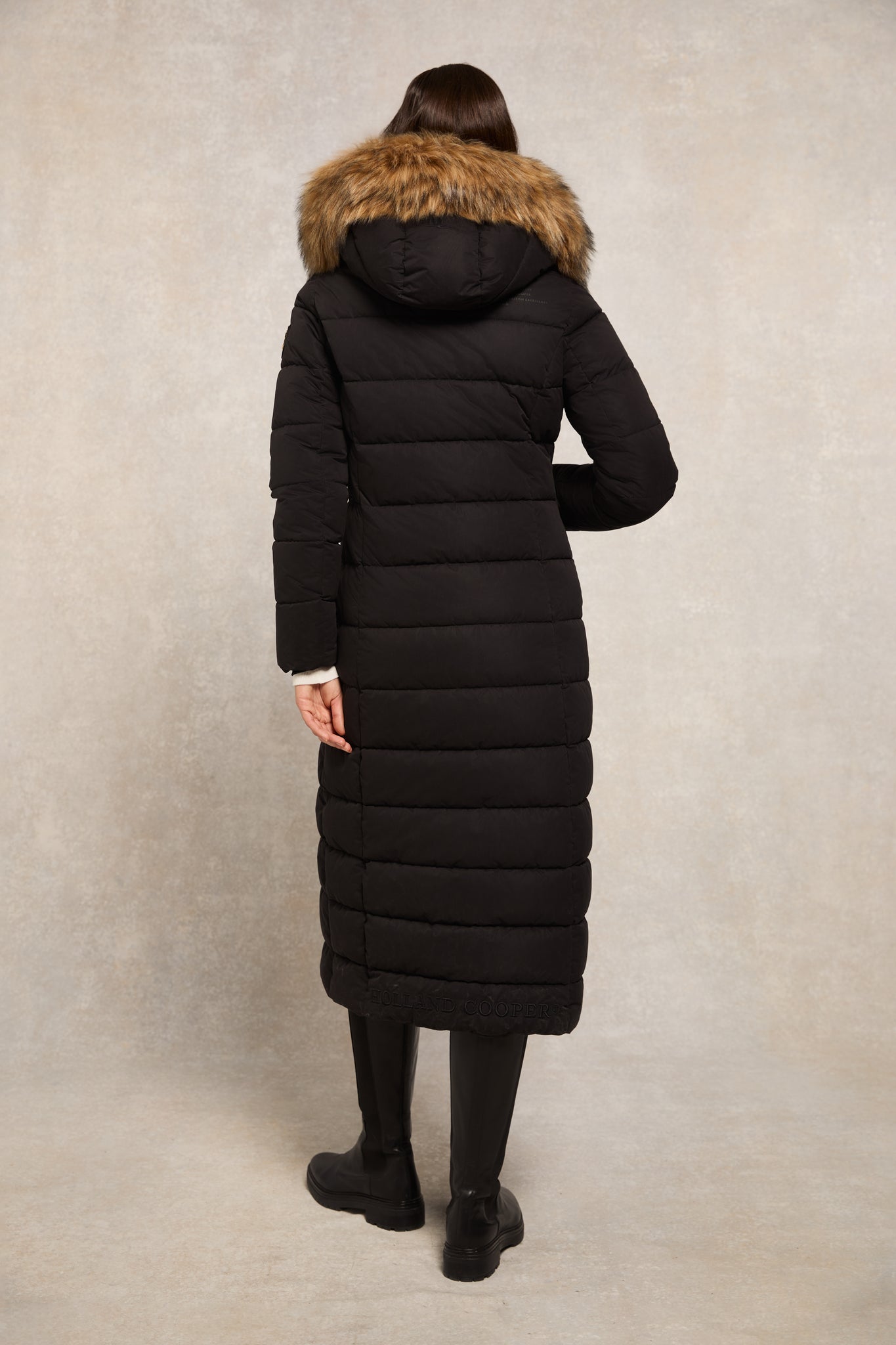 Stoneleigh Longline Coat (Black)