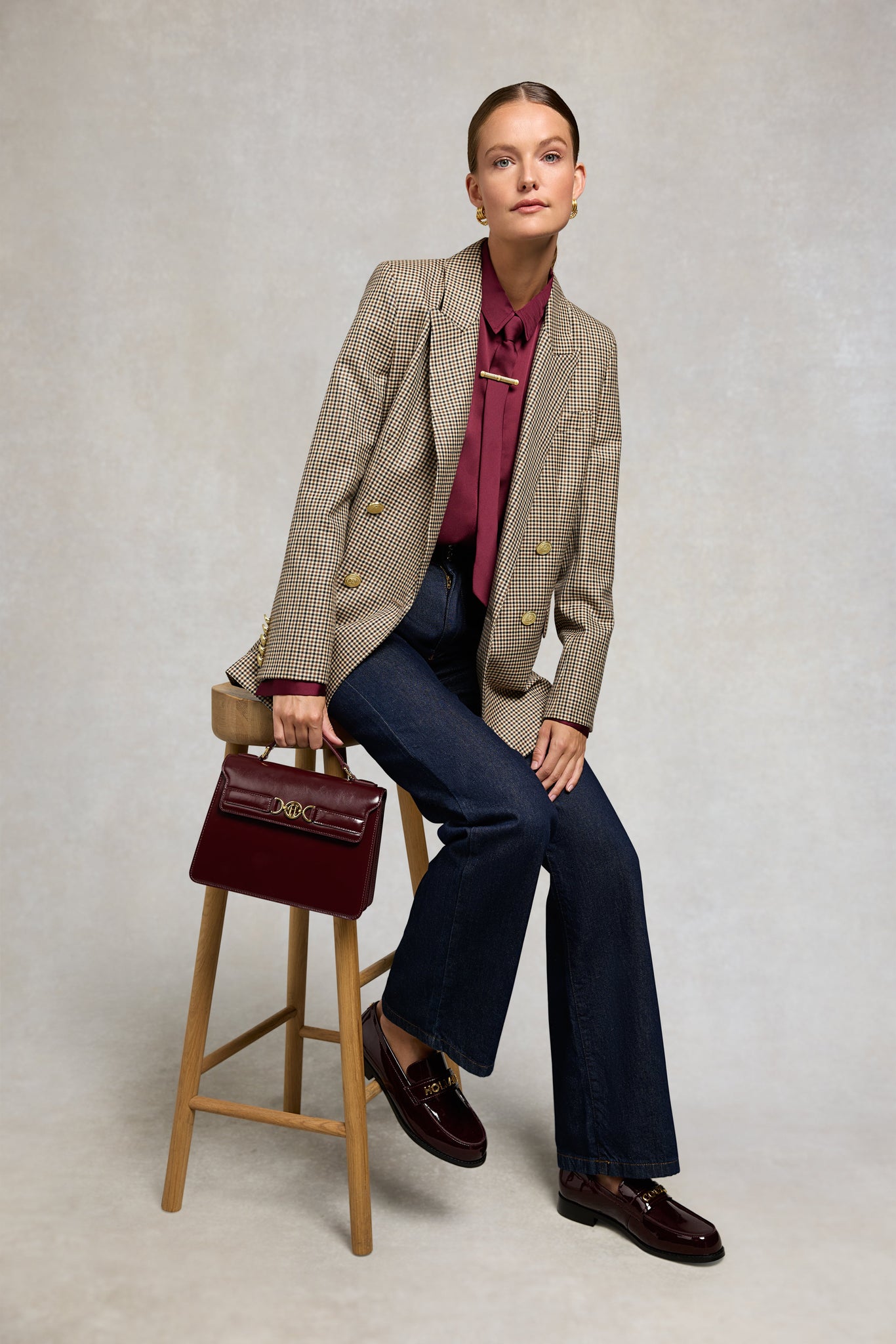 Abbot Loafer (Oxblood Patent)