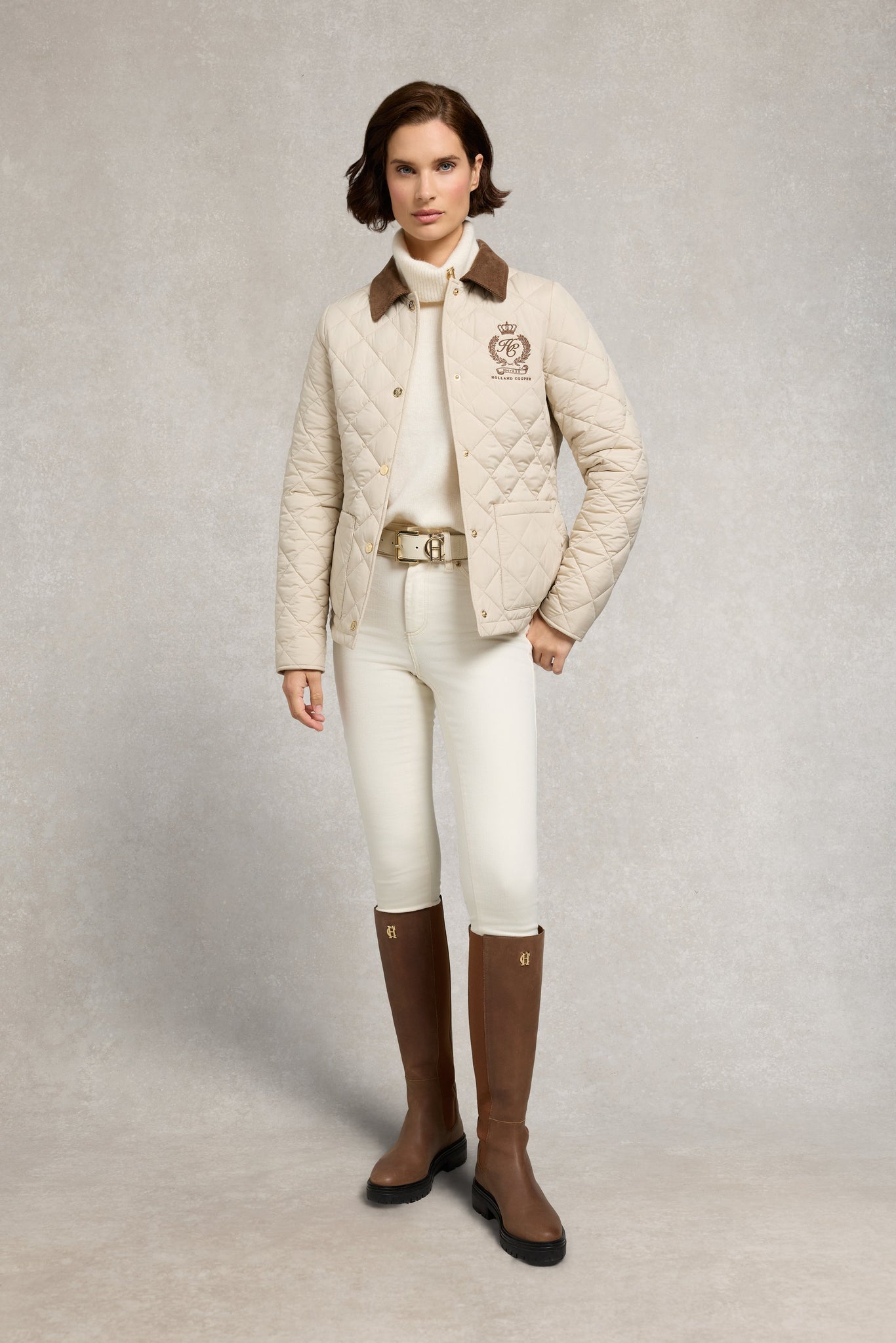 Hastings Quilted Jacket (Barley)