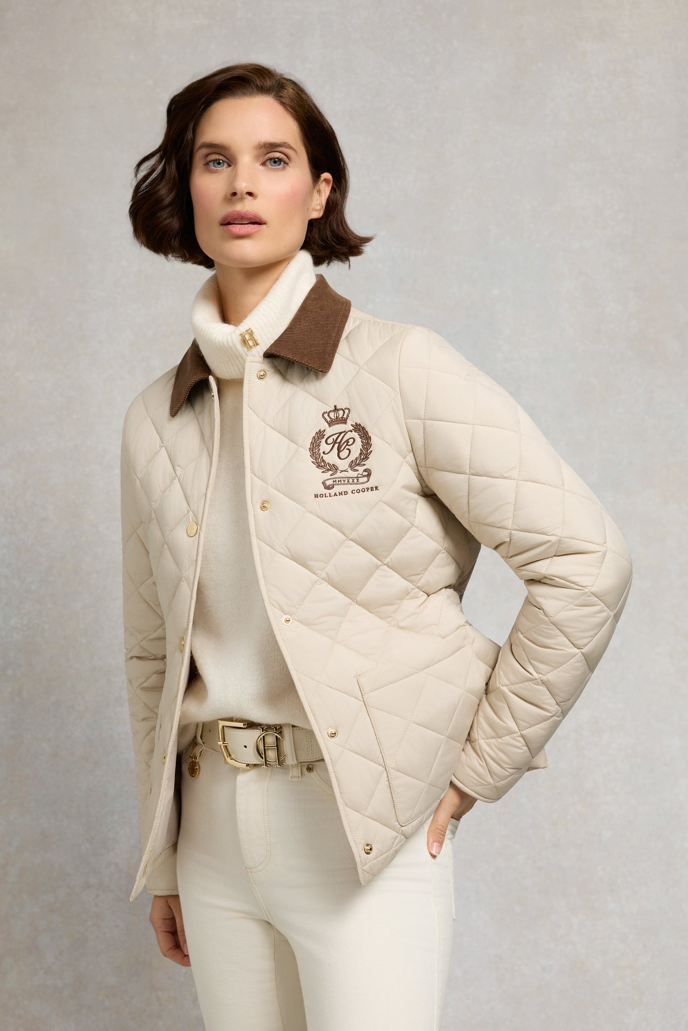 Hastings Quilted Jacket (Barley)