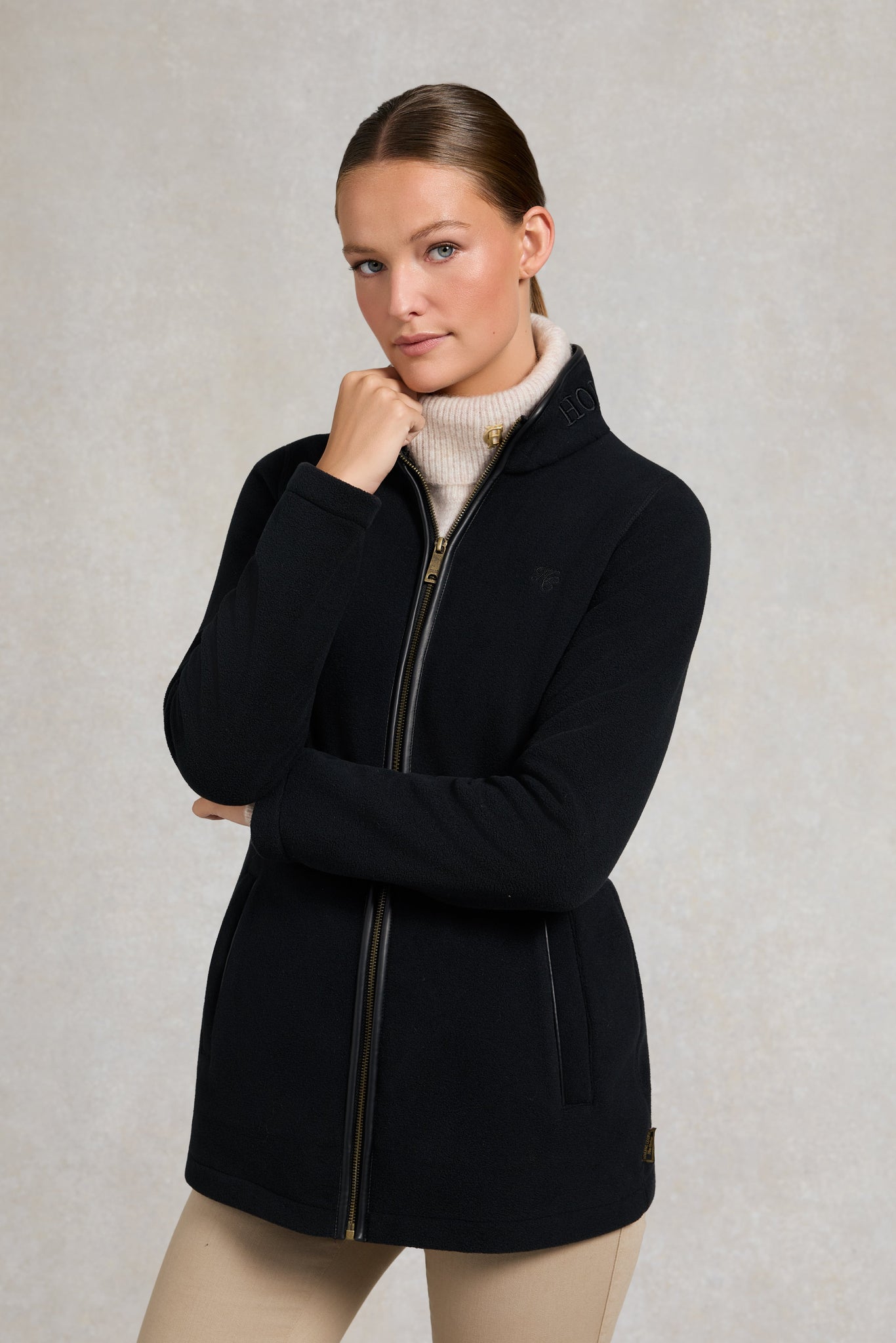Country Longline Fleece (Black)