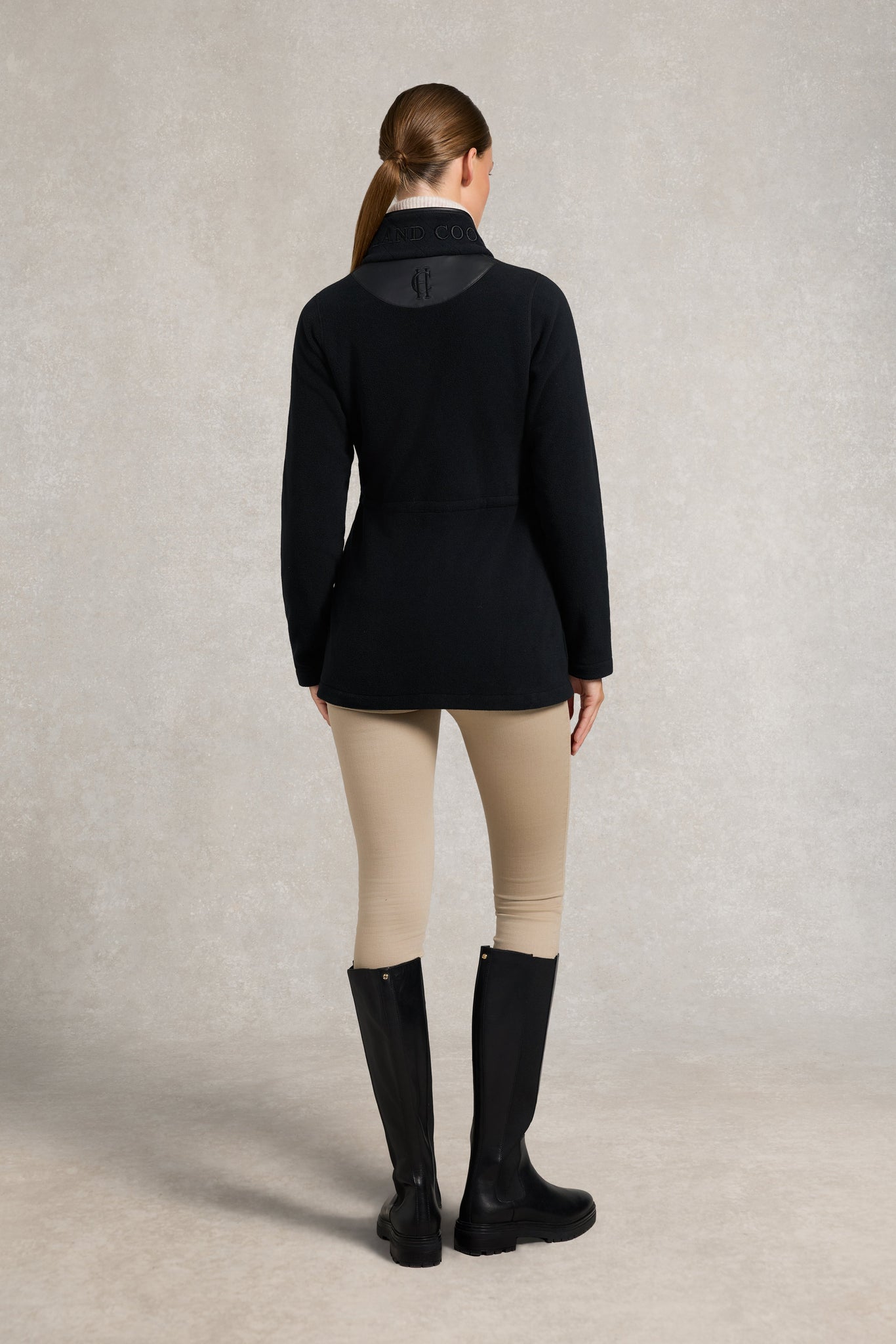Country Longline Fleece (Black)