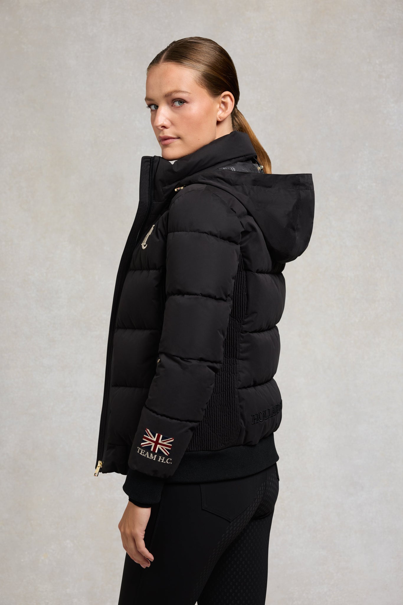 Team Padded Jacket (Black)