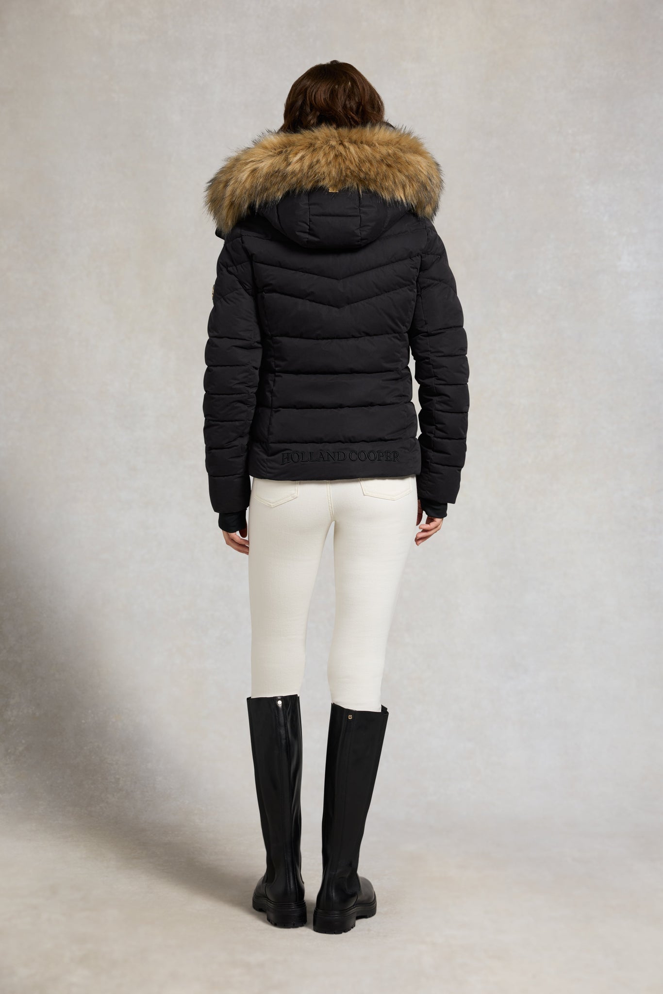 Whistler Puffer Jacket (Deep Black Natural)