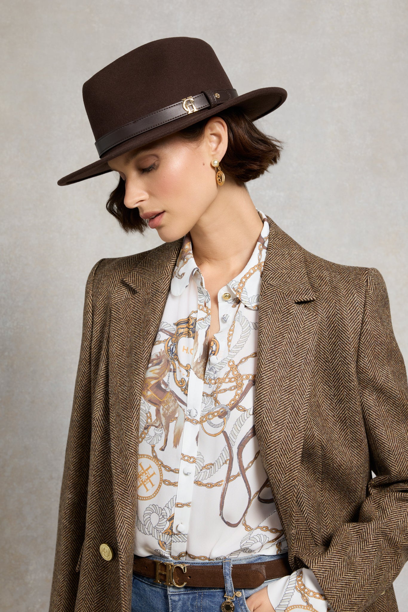 Chelsea Trilby (Chocolate)