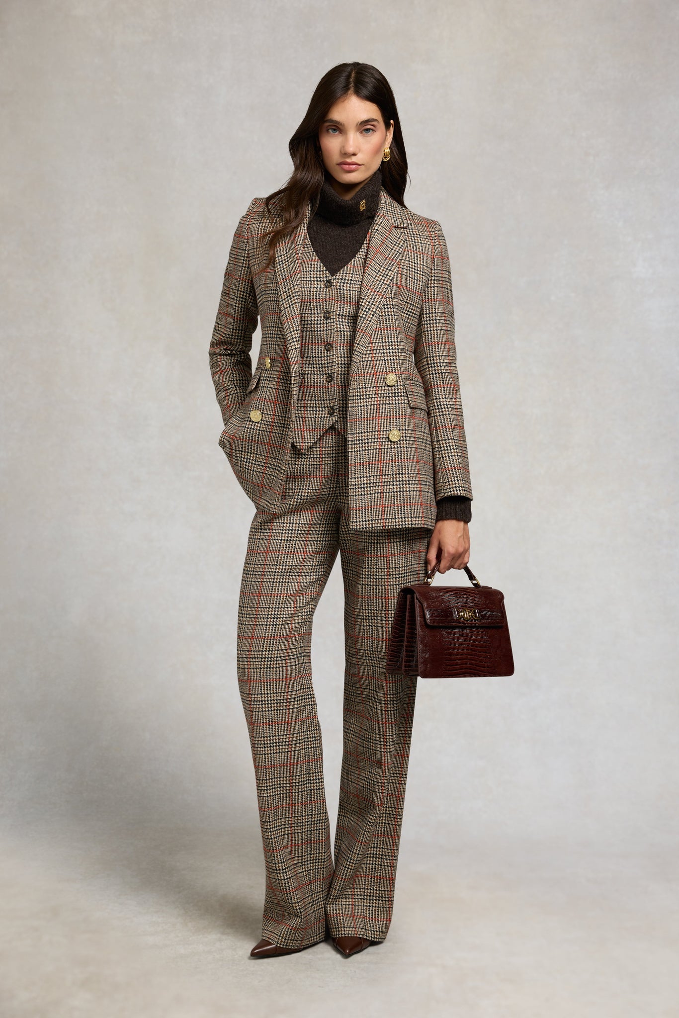 Hampton Waistcoat (Orange Windsor)
