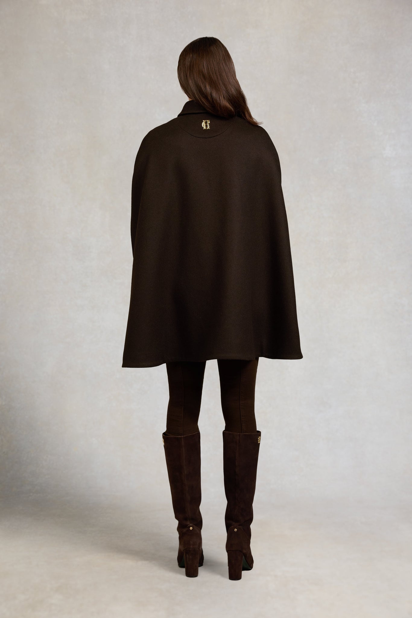 Knightsbridge Cape (Chocolate)