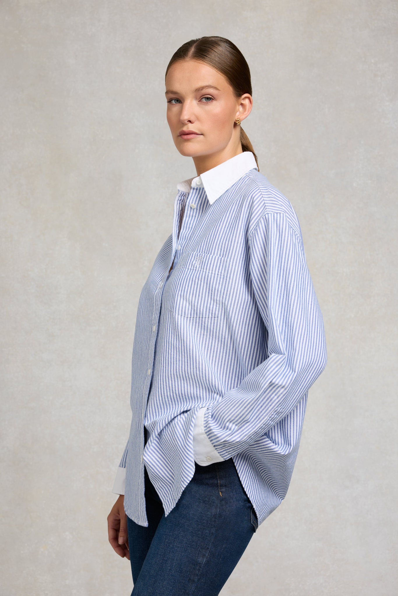 Winchester Shirt (Azure Blue Stripe)