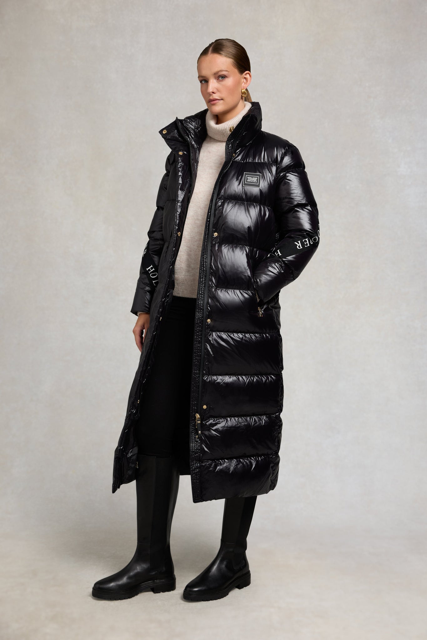 Camden Longline Coat (Black)