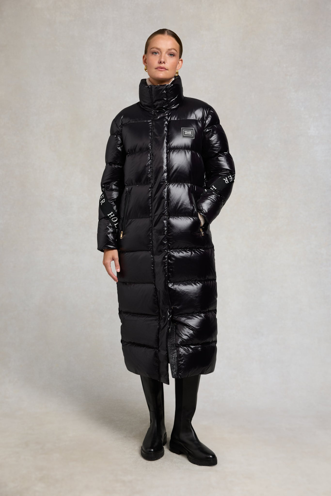 Camden Longline Coat (Black)