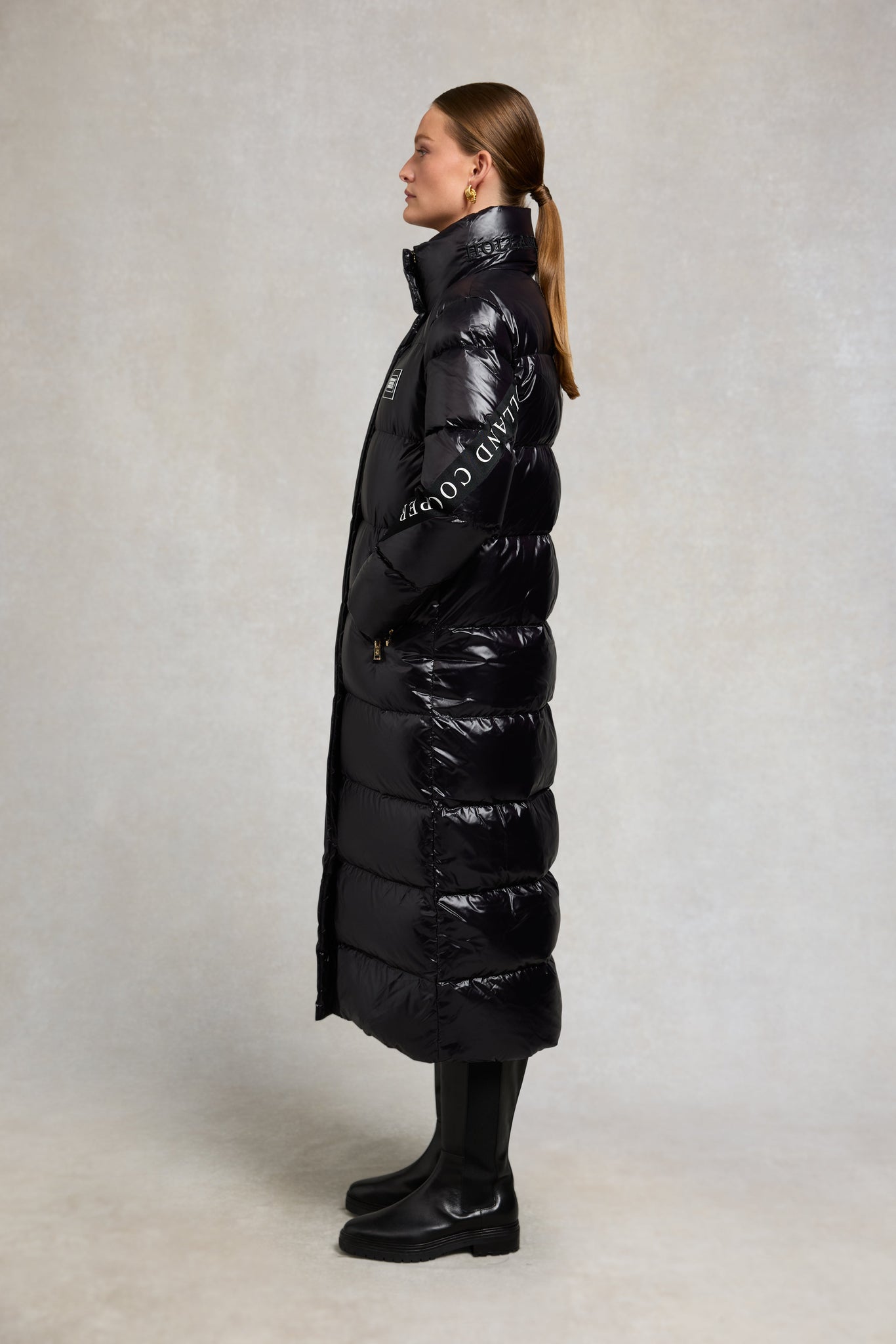 Camden Longline Coat (Black)