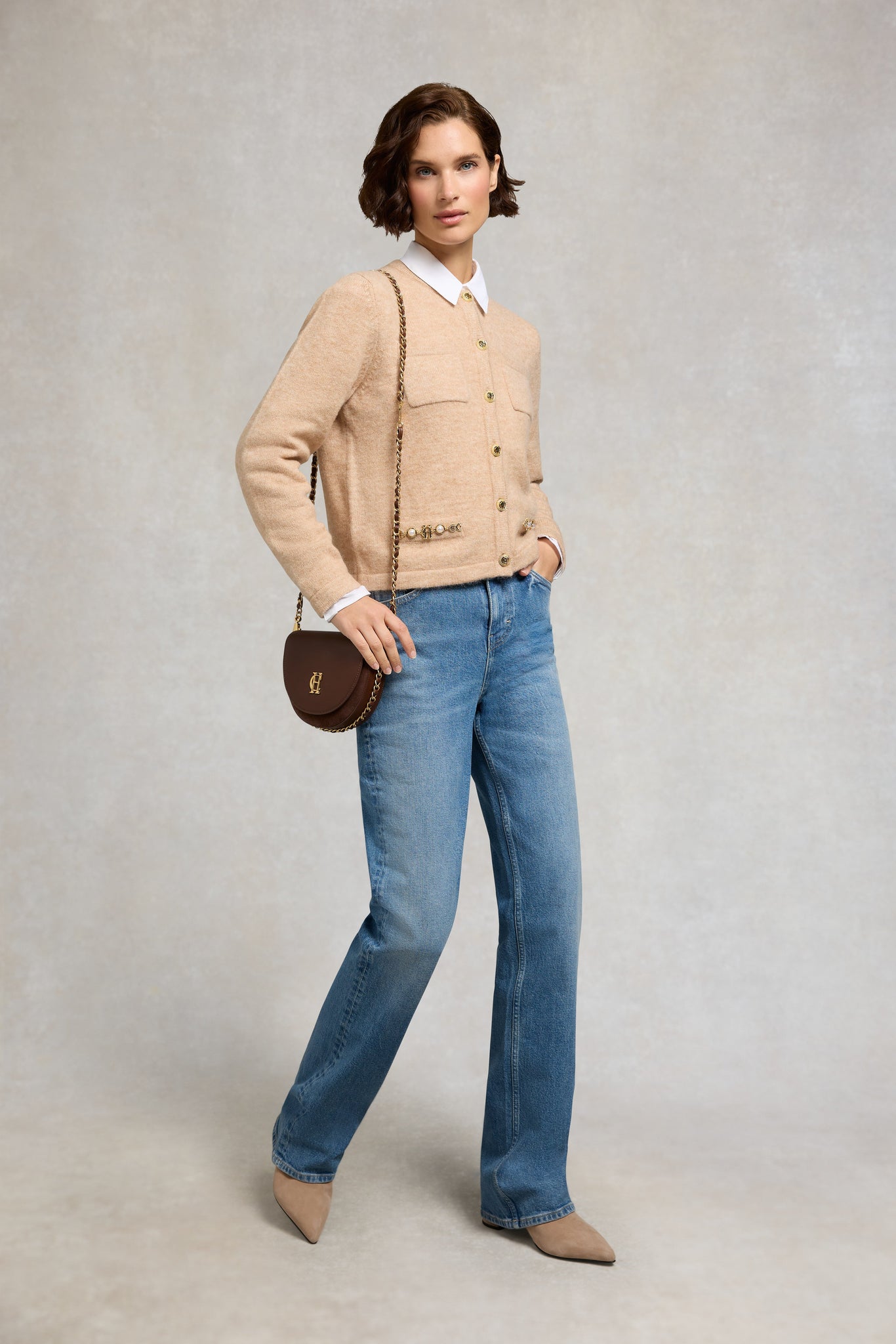 Lucinda Cardigan (Camel)