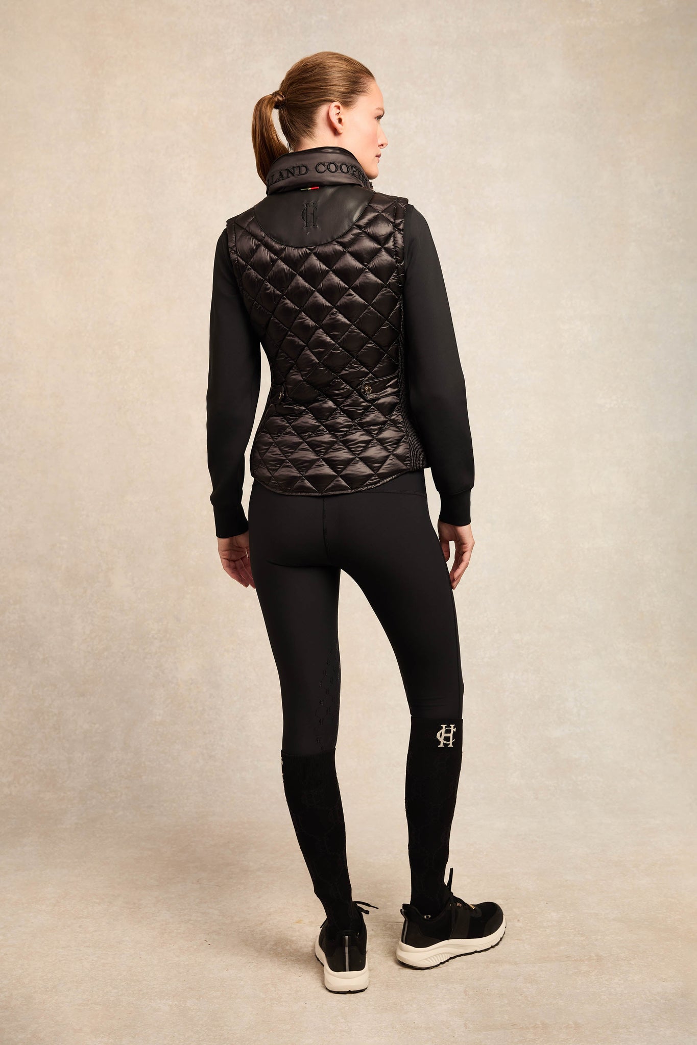 Diamond Quilt Classic Gilet (Black)