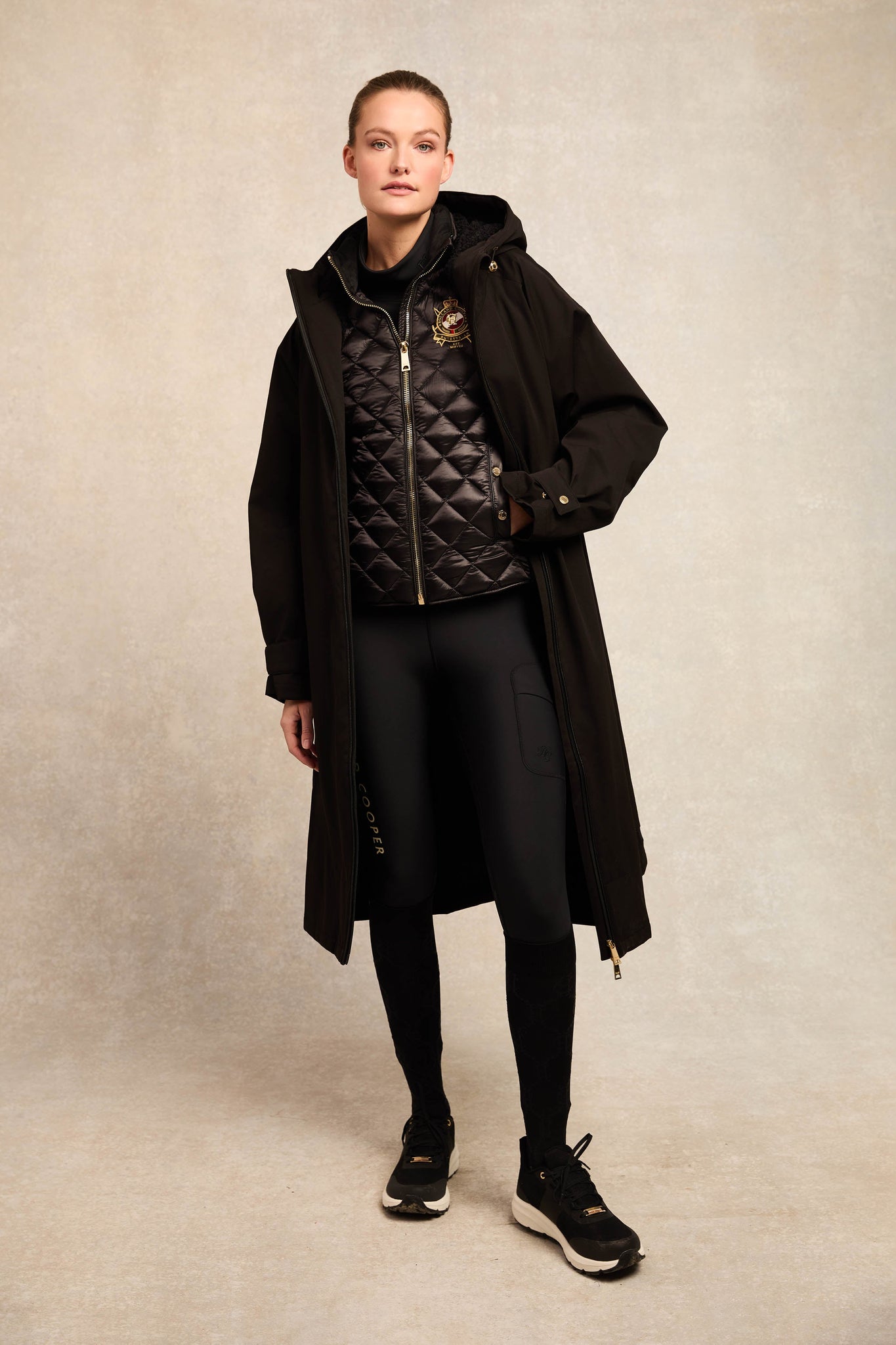 Diamond Quilt Classic Gilet (Black)