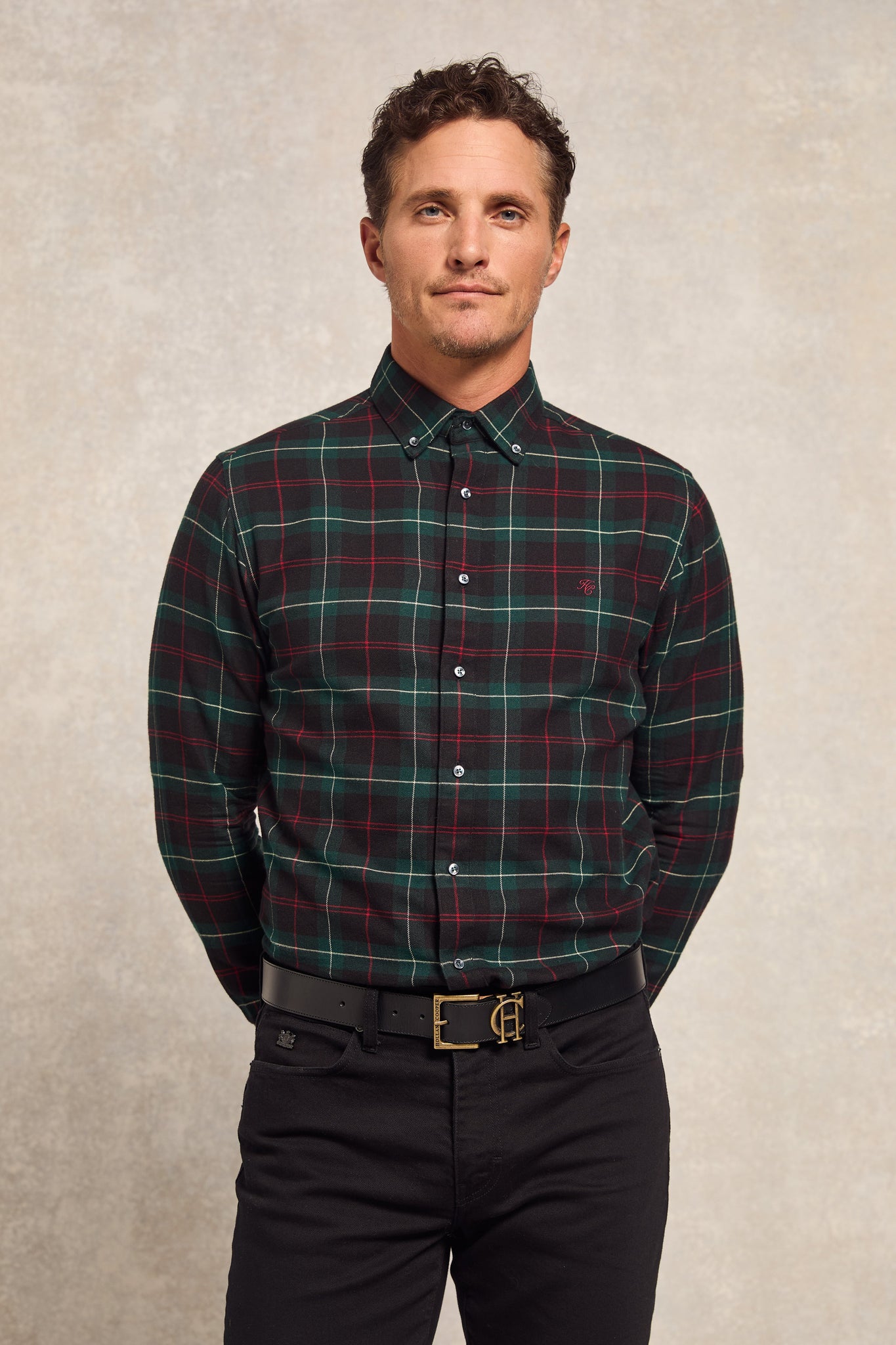 Classic Button Down Shirt (Emerald)