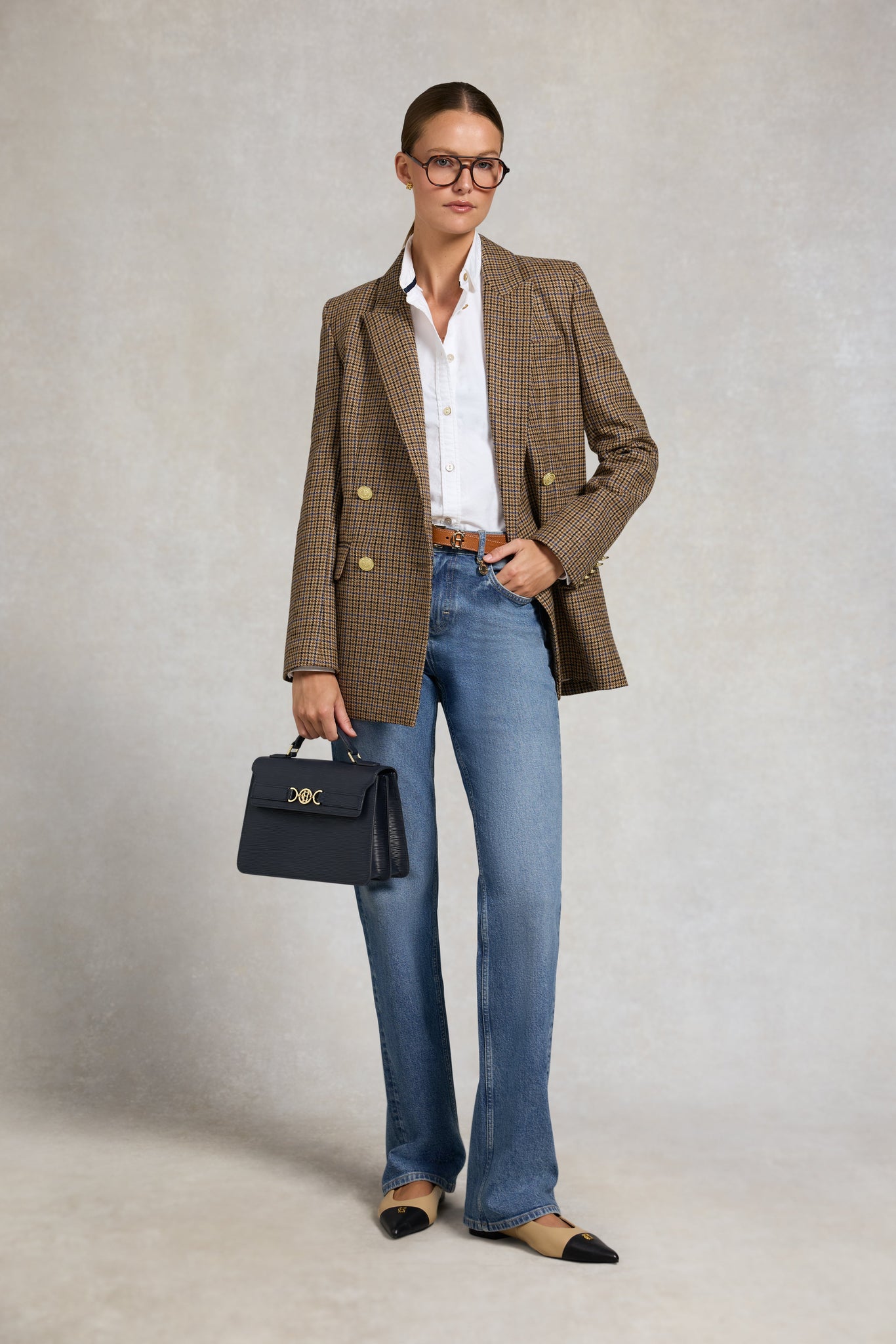 Belgravia Blazer (Abbot Check Tweed)